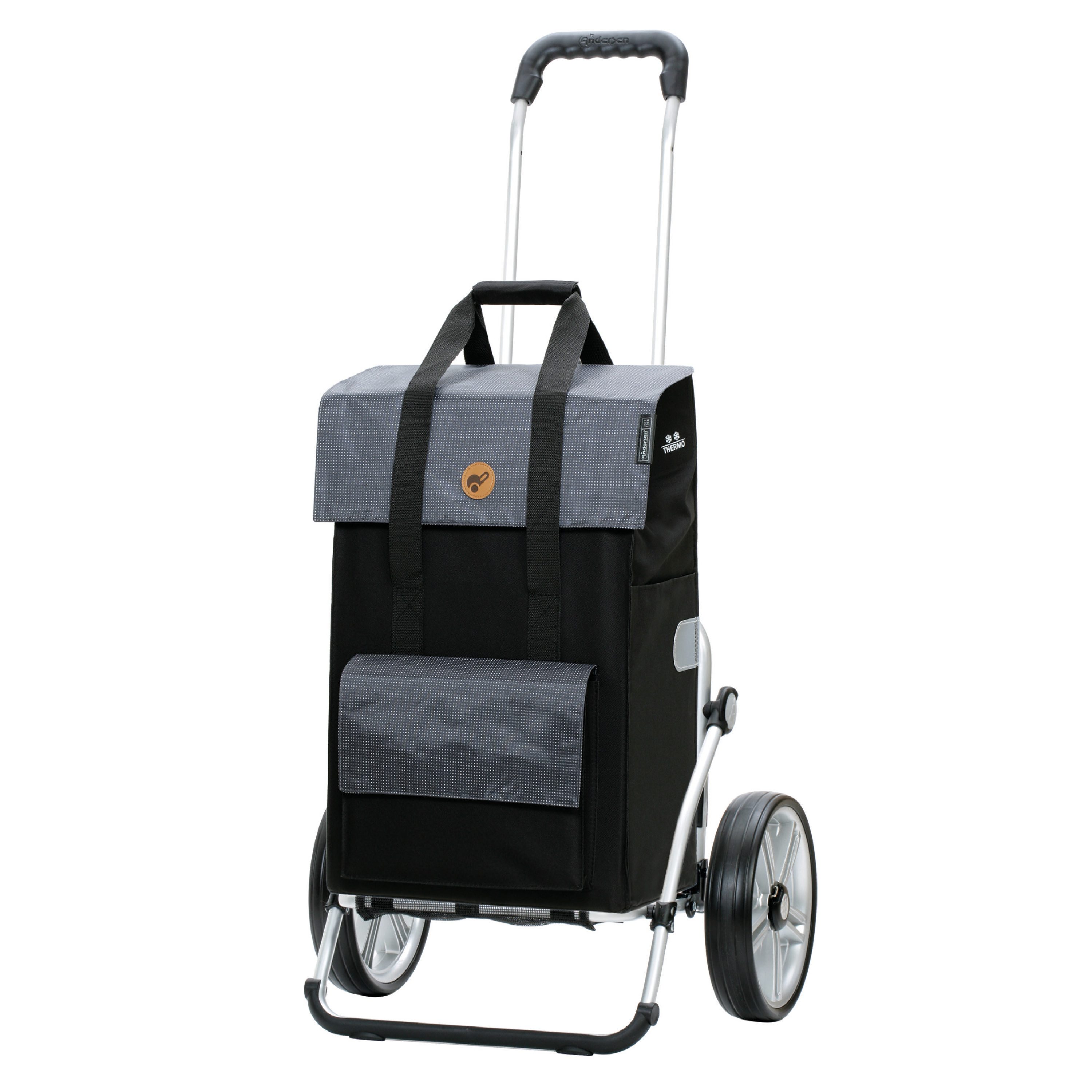 Einkaufstrolley Royal Shopper Vektor grau