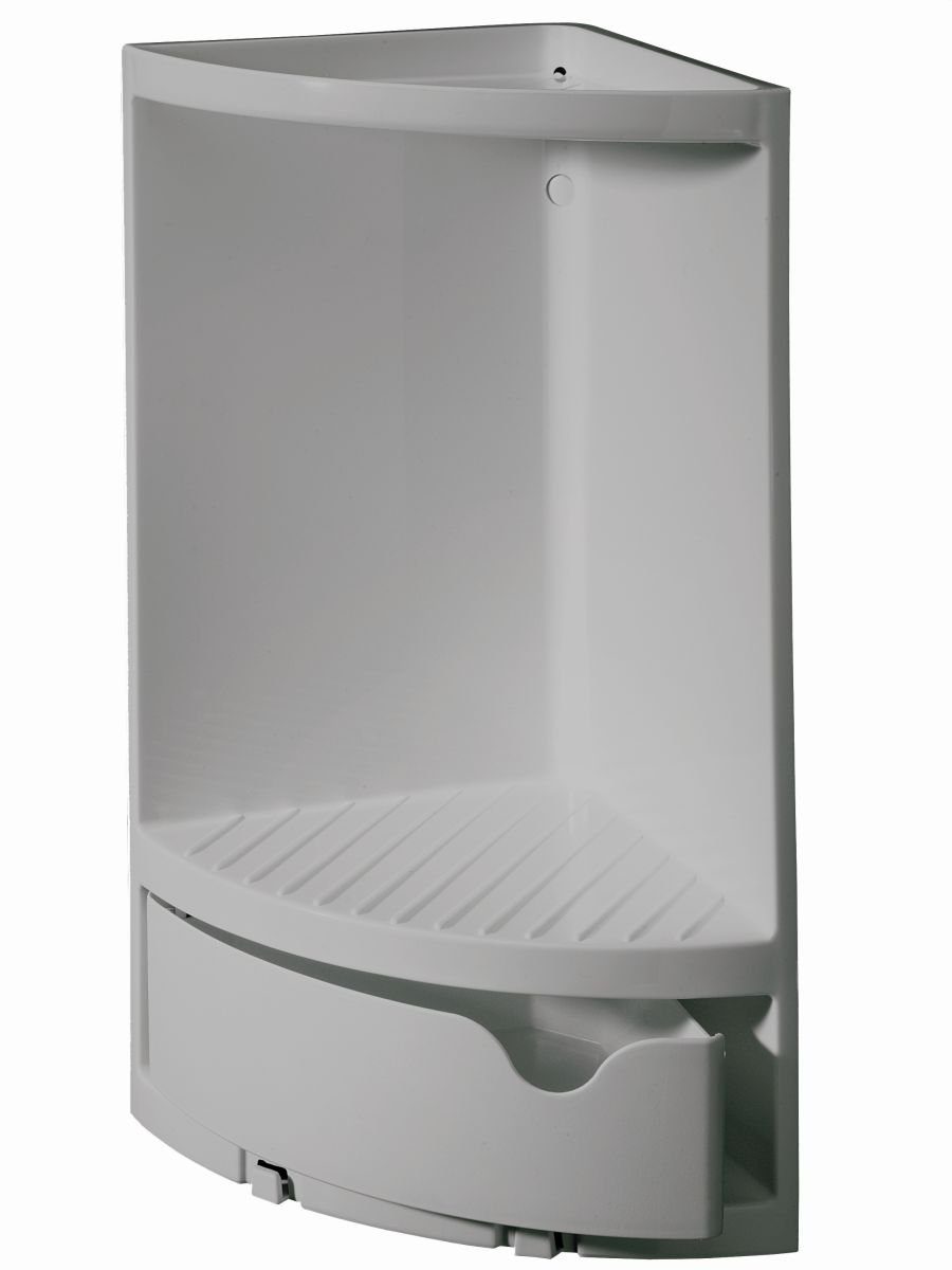 Bisk Duschablage LUX, Duscheckablage mit Schwenkschublade, günstig online kaufen