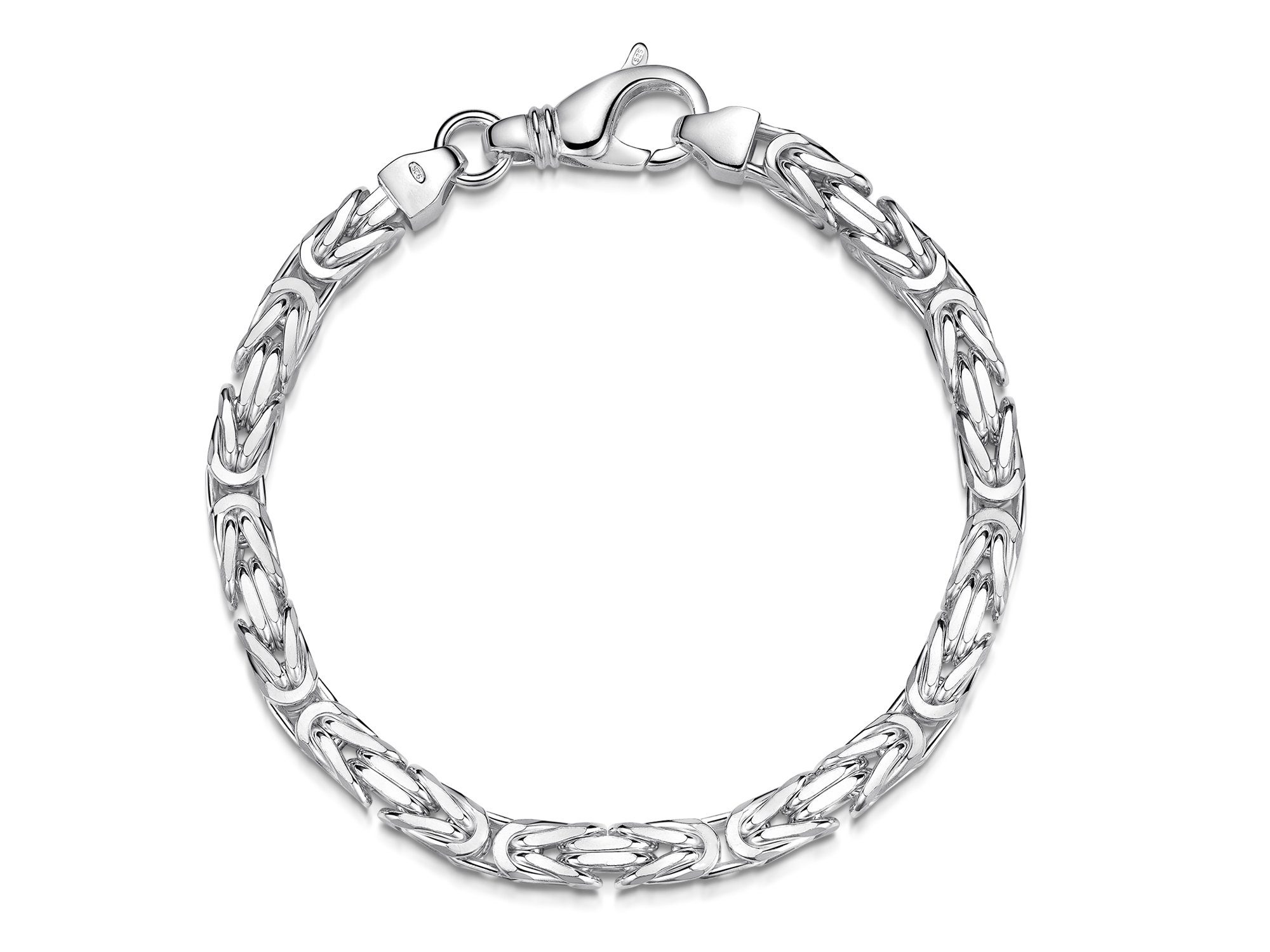 Königskette Armband 5mm Silber 925 Königsarmband Balikette Balichain bracelet 
