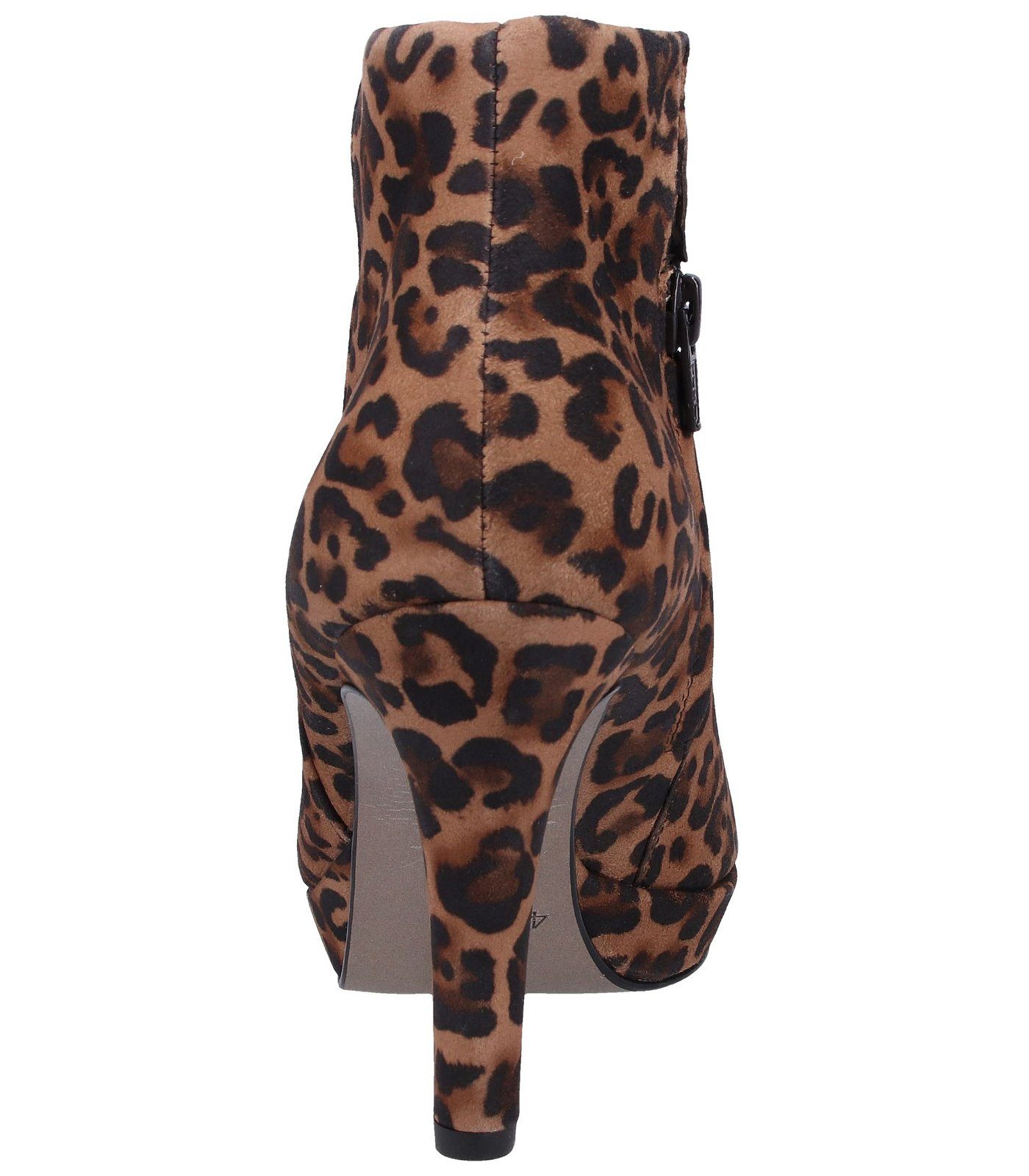 Paul Green Stiefelette Leder Leopard High-Heel-Stiefelette