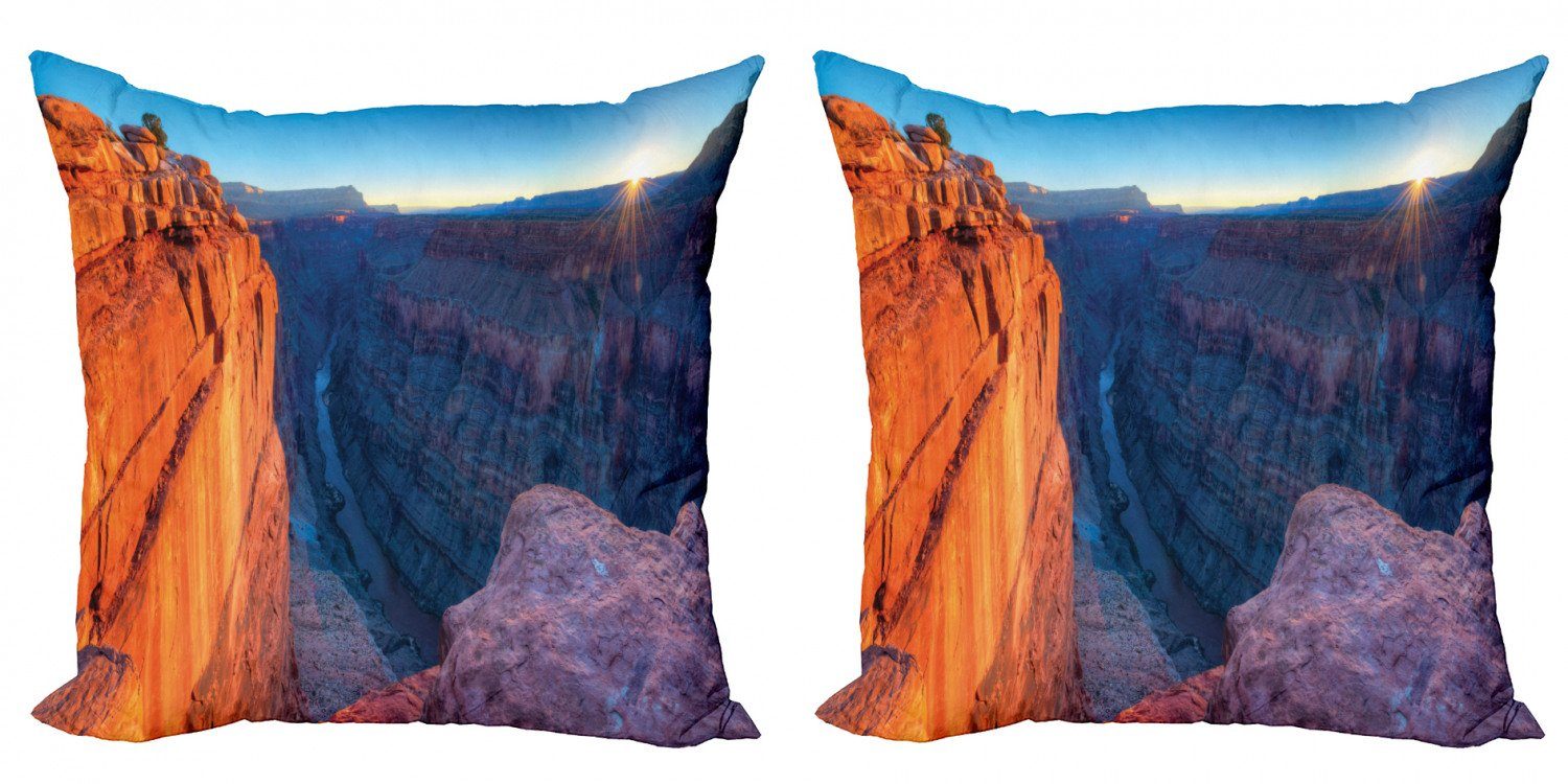 Modern Landschaft Toroweap am Abakuhaus Sonnenaufgang Kissenbezüge Digitaldruck, Stück), Doppelseitiger Accent (2