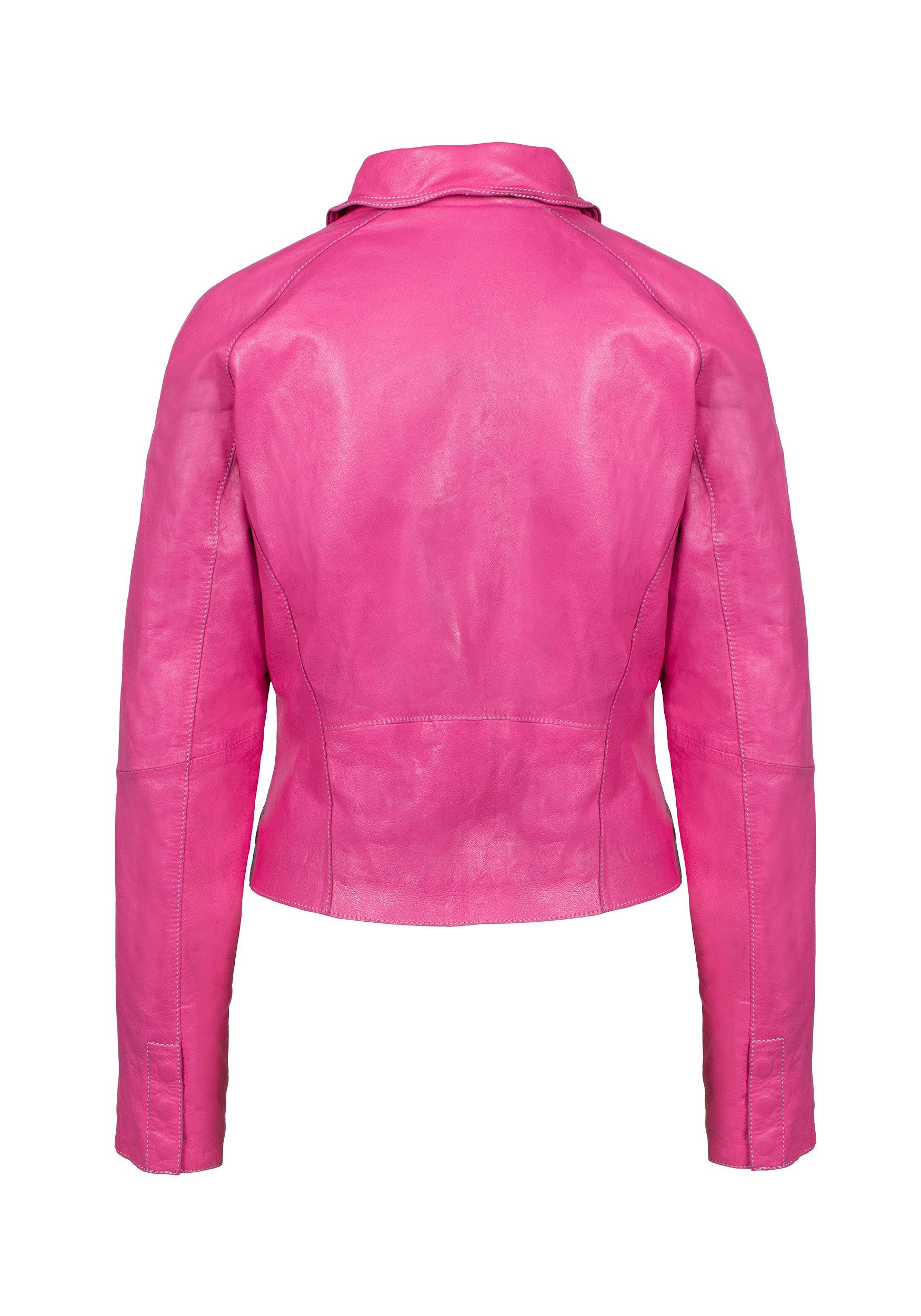 Freaky Nation Lederjacke Lazyy-FN