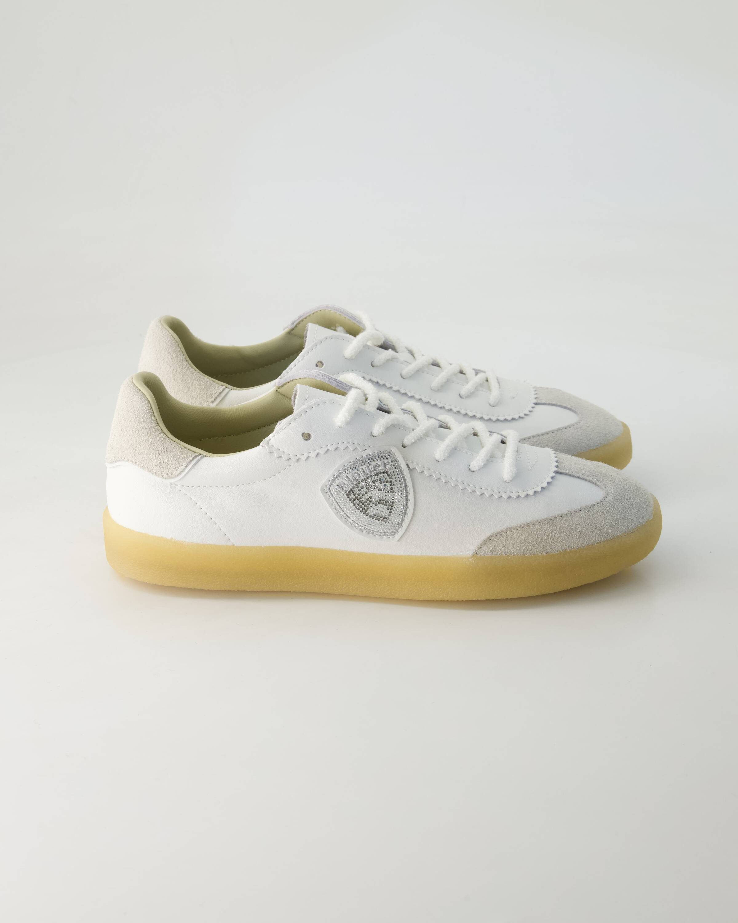Blauer S6Aurora01 Sneaker Obermaterial: Leder und Sonstiges Material