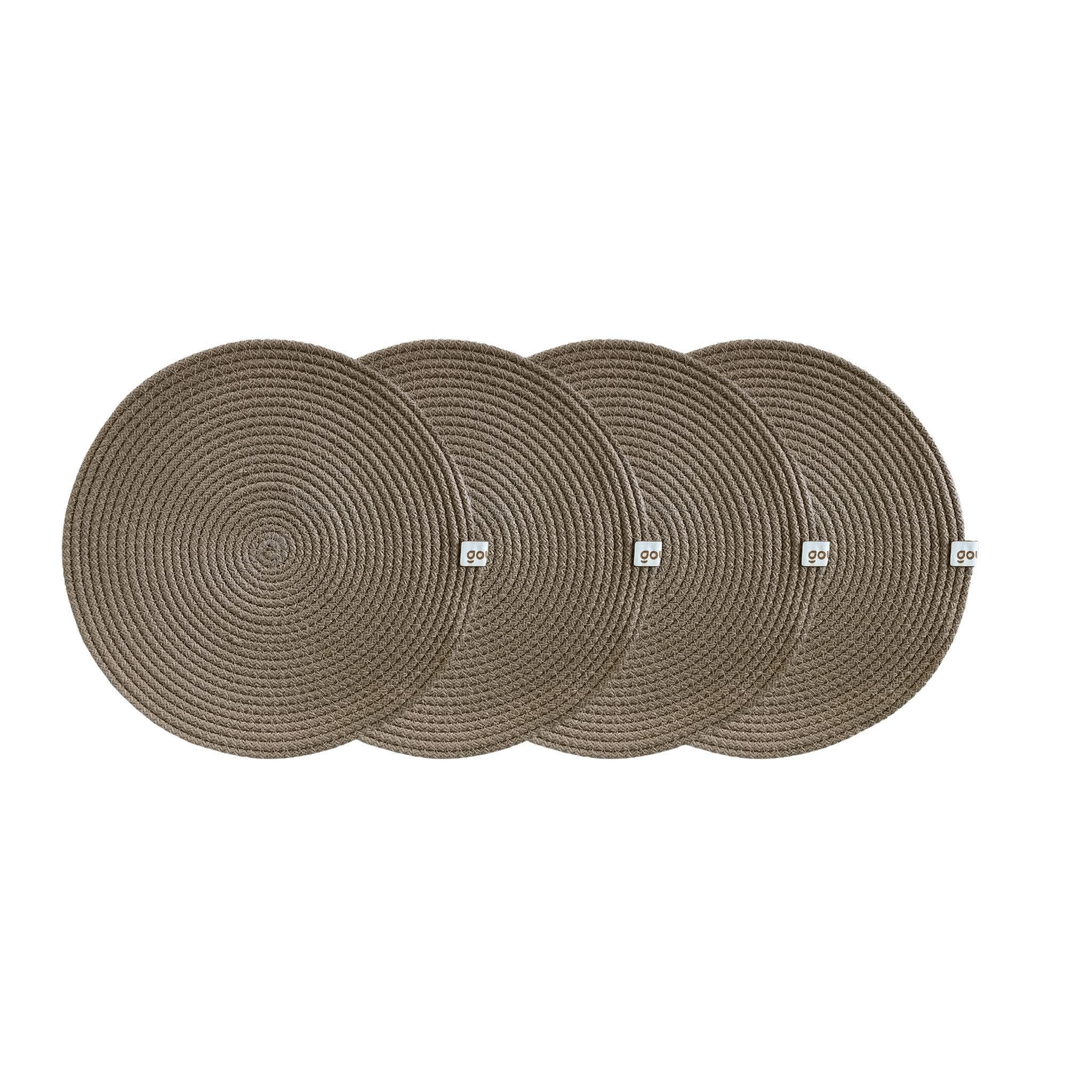 gowoll Platzset 30 cm Rund Platzteller für Esstisch, Tischset Weihnachten, günstig online kaufen