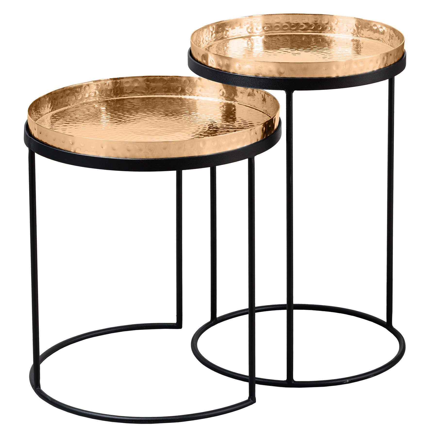 riess-ambiente Beistelltisch ELEMENTS 55cm gold (Set, günstig online kaufen