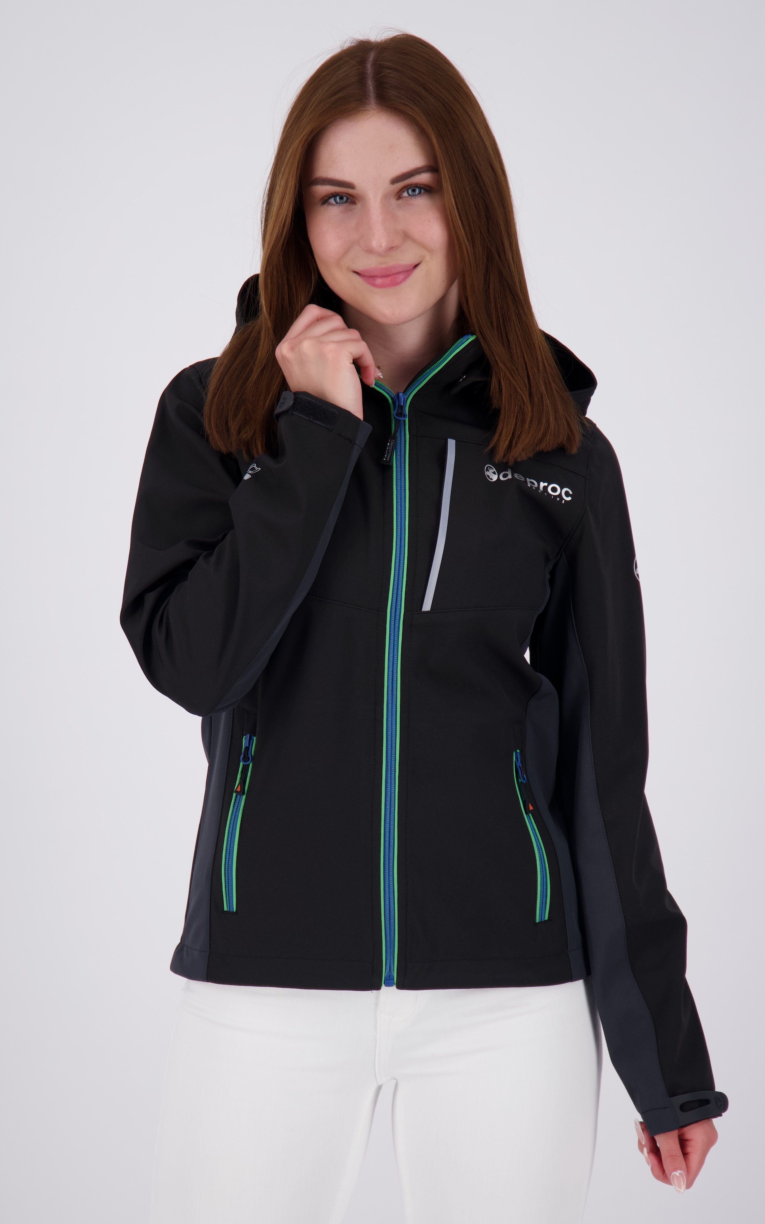 DEPROC Active Softshelljacke NUNAVUT CS NEW WOMEN Outdoorjacke, Funktionsjacke auch in Großen Größen erhältlich