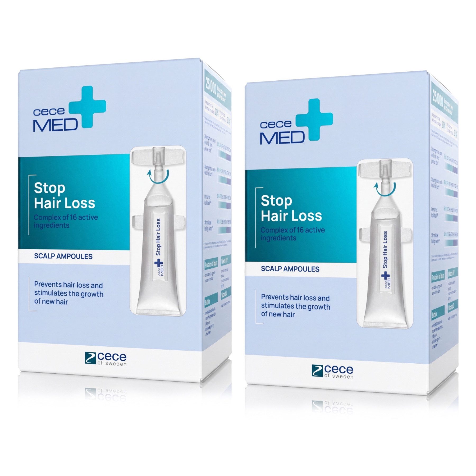 CECE MED Haarserum gegen Haarausfall Repair Haar Pflege Serum Regeneration Haarwachstum, Anti-Haarausfall, Haarwachstum, Haarpflege