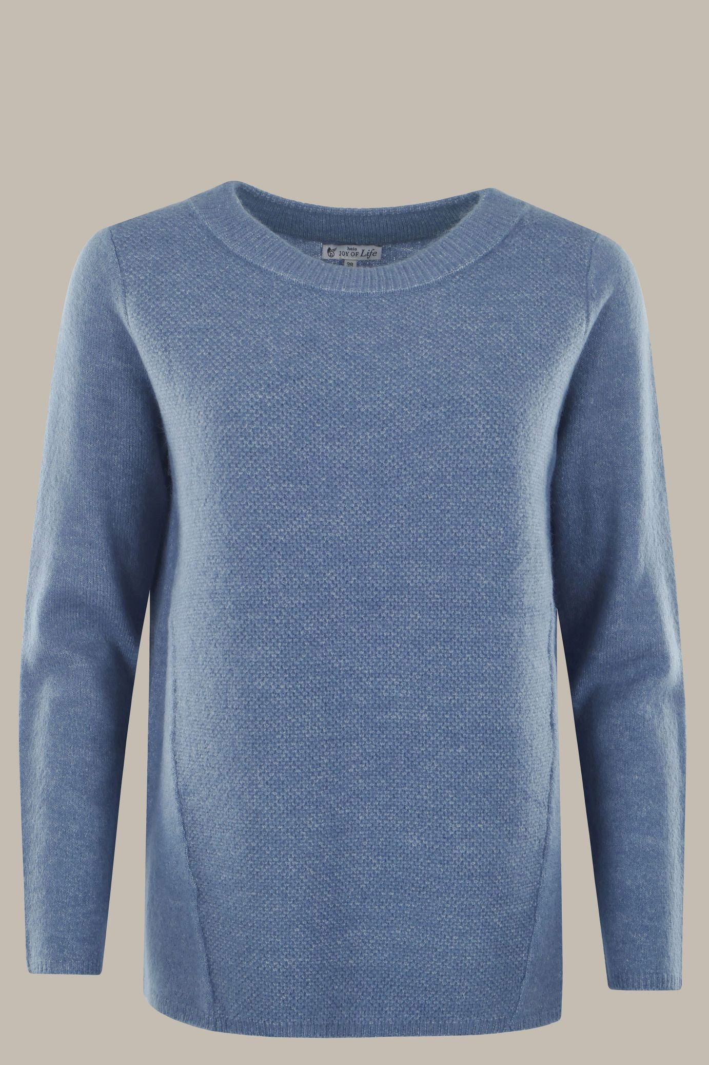Hajo Rundhalspullover Damen Pullover Flauschgarn günstig online kaufen