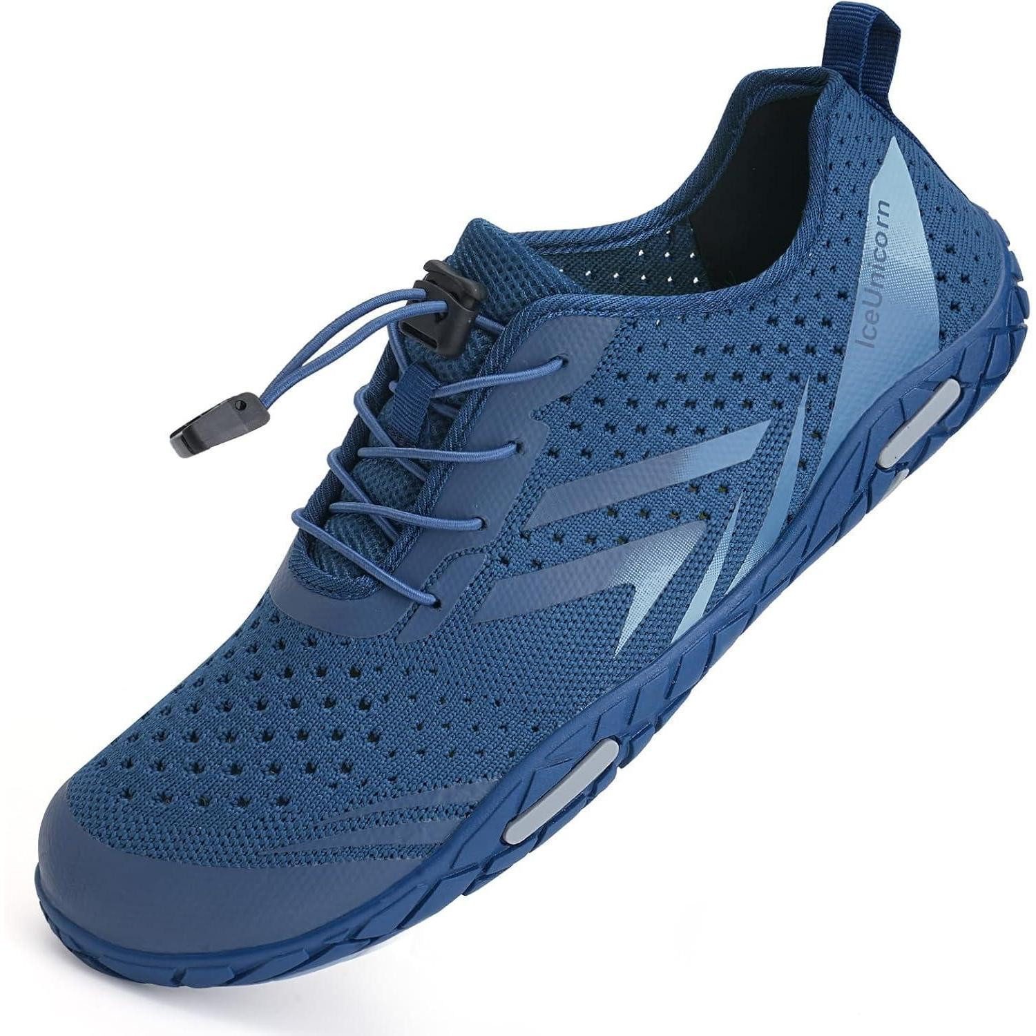 Strandschuhe Schwimmschuhe Schnelltrocknend Damen 40 EU Dunkelblau Wasserschuh
