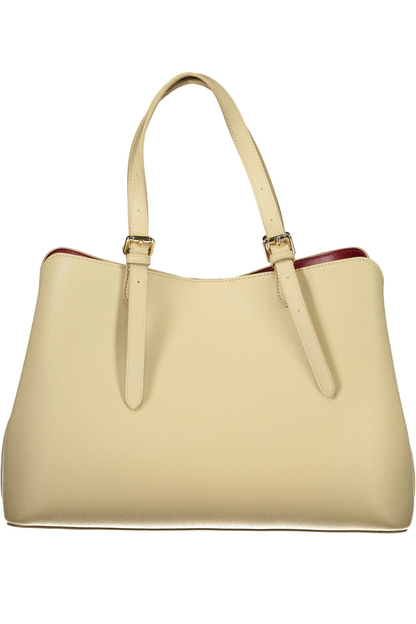TWINSET Umhängetasche, Damentasche Beige: 2-Fächer Tote mit verstellbaren Henkeln