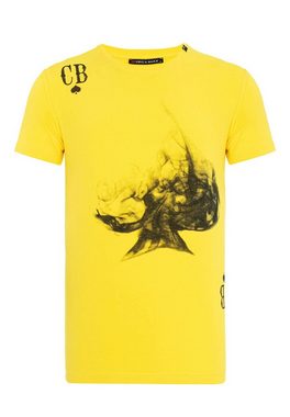 Cipo & Baxx T-Shirt mit trendigem Frontprint