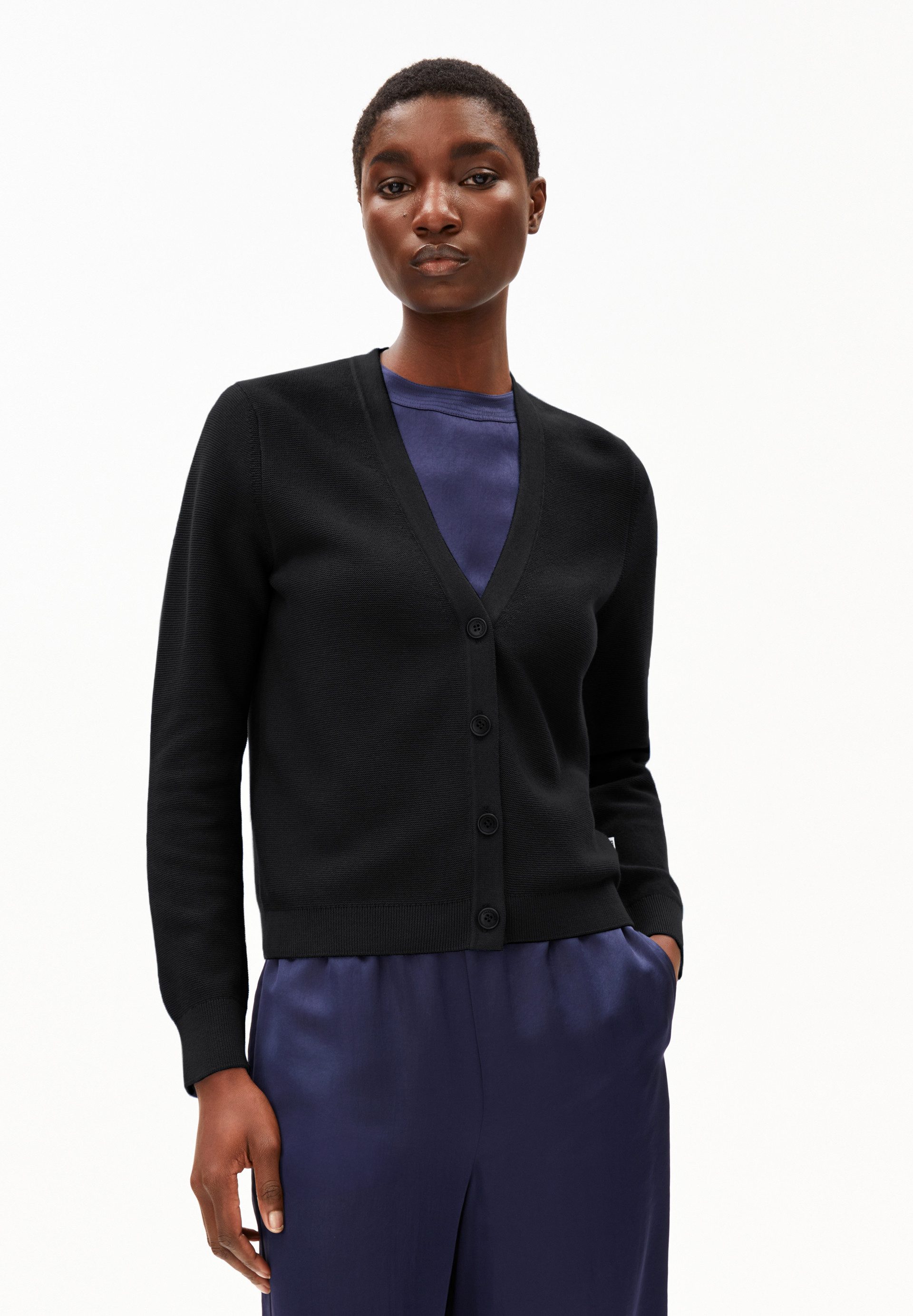 Armedangels Cardigan MENAAL Strickjacke aus Bio-Baumwolle (Regular Fit) günstig online kaufen