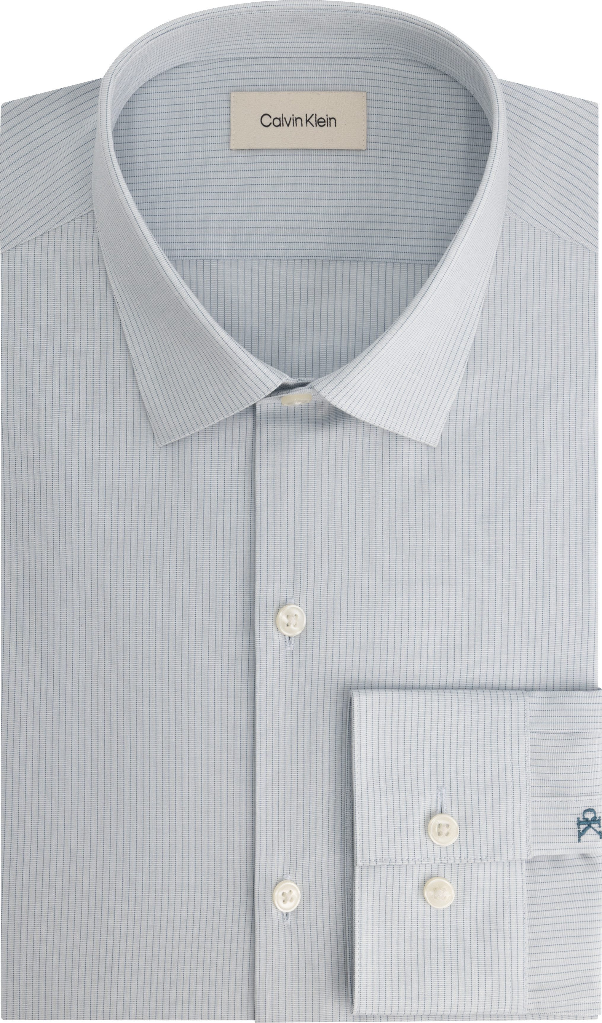 Calvin Klein Businesshemd Slim fit mit Rundhalsausschnitt