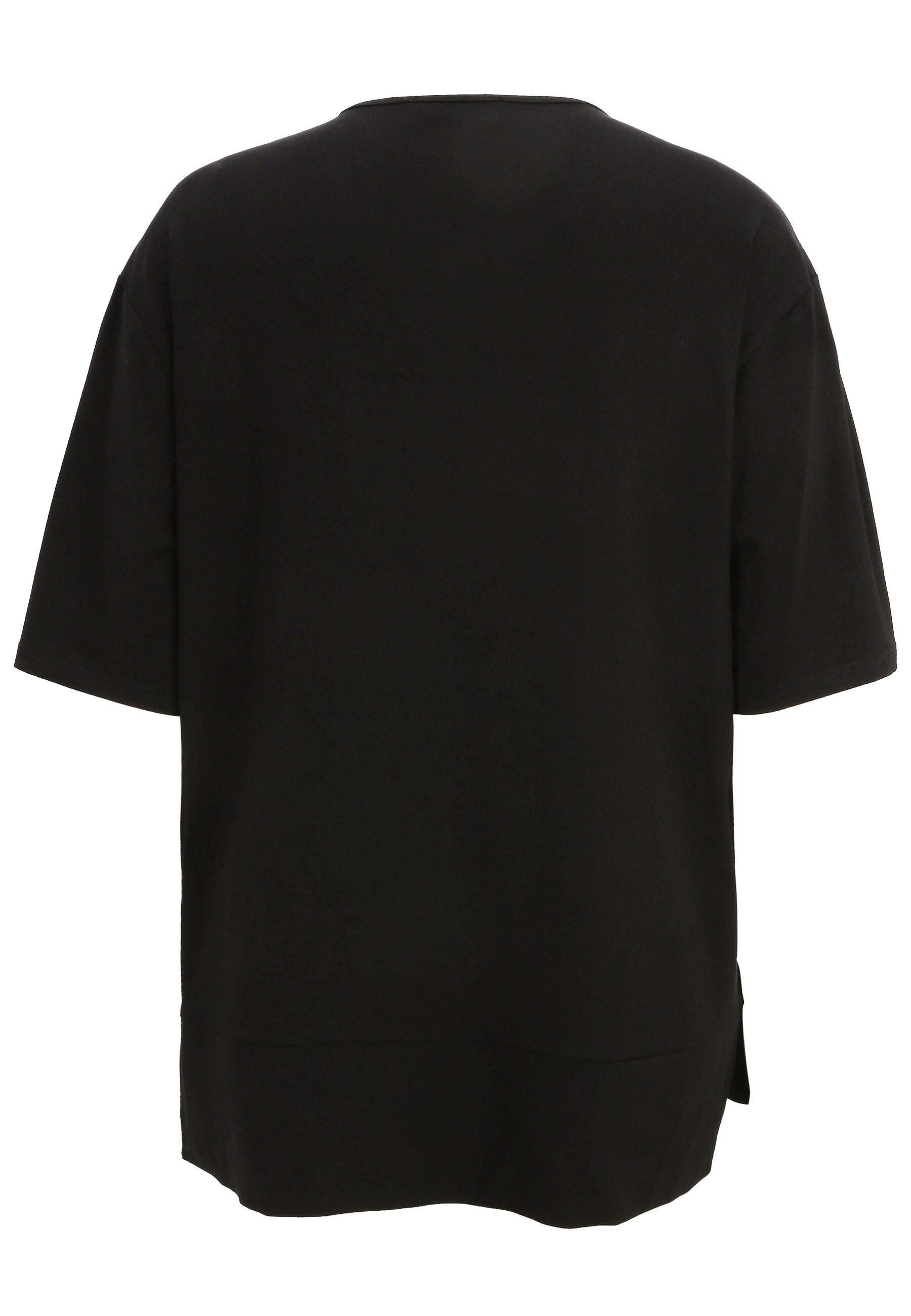 Doris Streich V-Shirt mit farbigen dekorativen günstig online kaufen