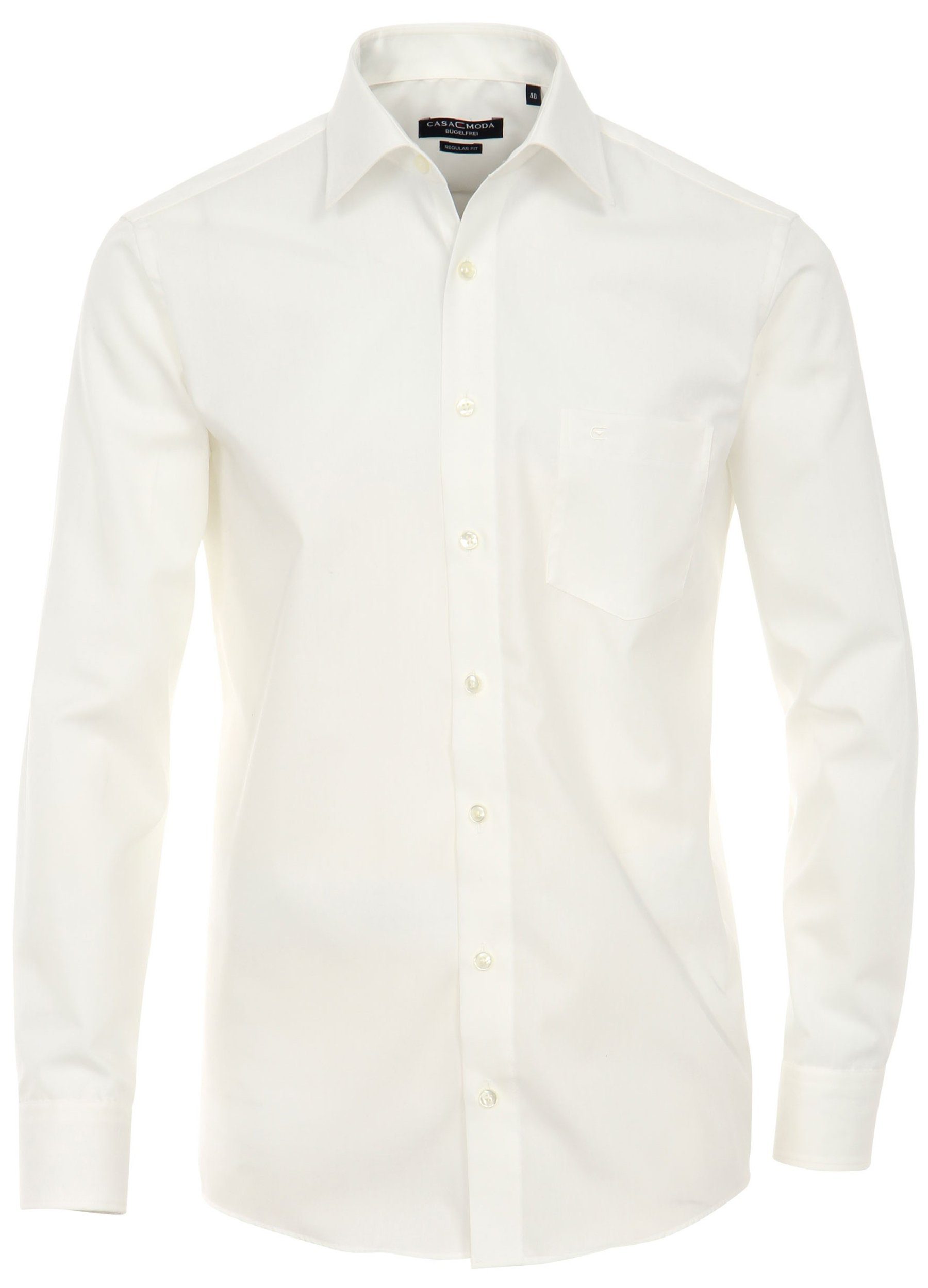 CASAMODA Langarmhemd Festliches Hochzeitshemd Herren Hemd Langarm Kentkrage günstig online kaufen