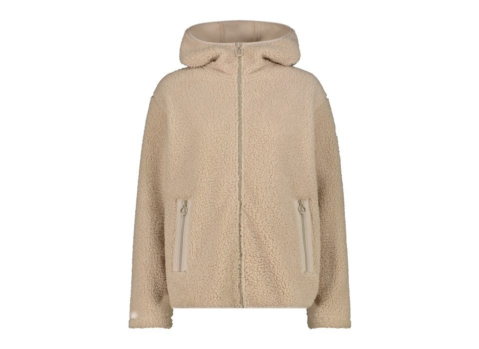 CMP Kapuzensweatshirt WOMAN JACKET FIX HOOD