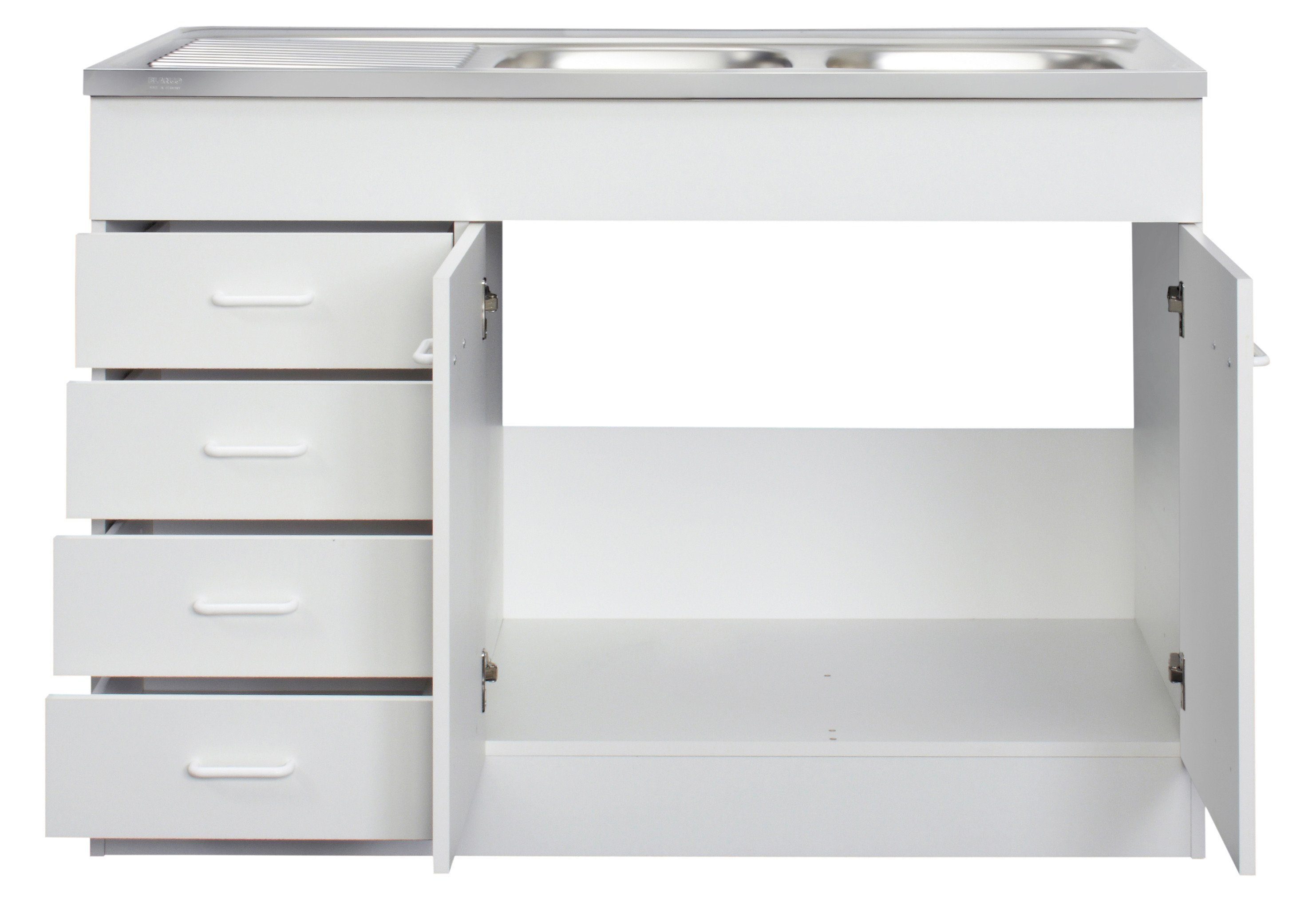 KOCHSTATION Spülenschrank KS-Elster Breite 120 cm – Bild 2 von 5