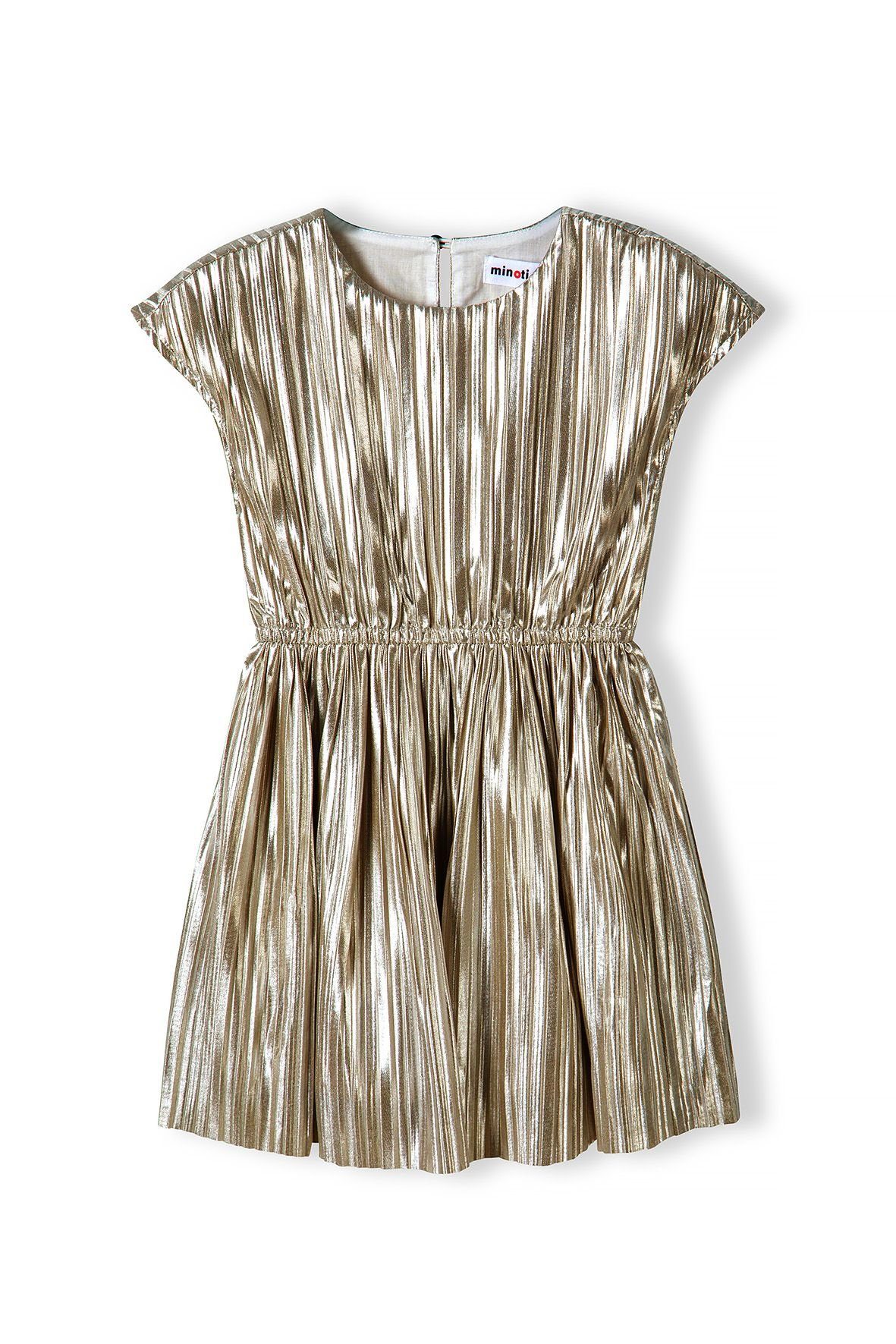 MINOTI Partykleid im Metallic-Look (3-14y) Gold