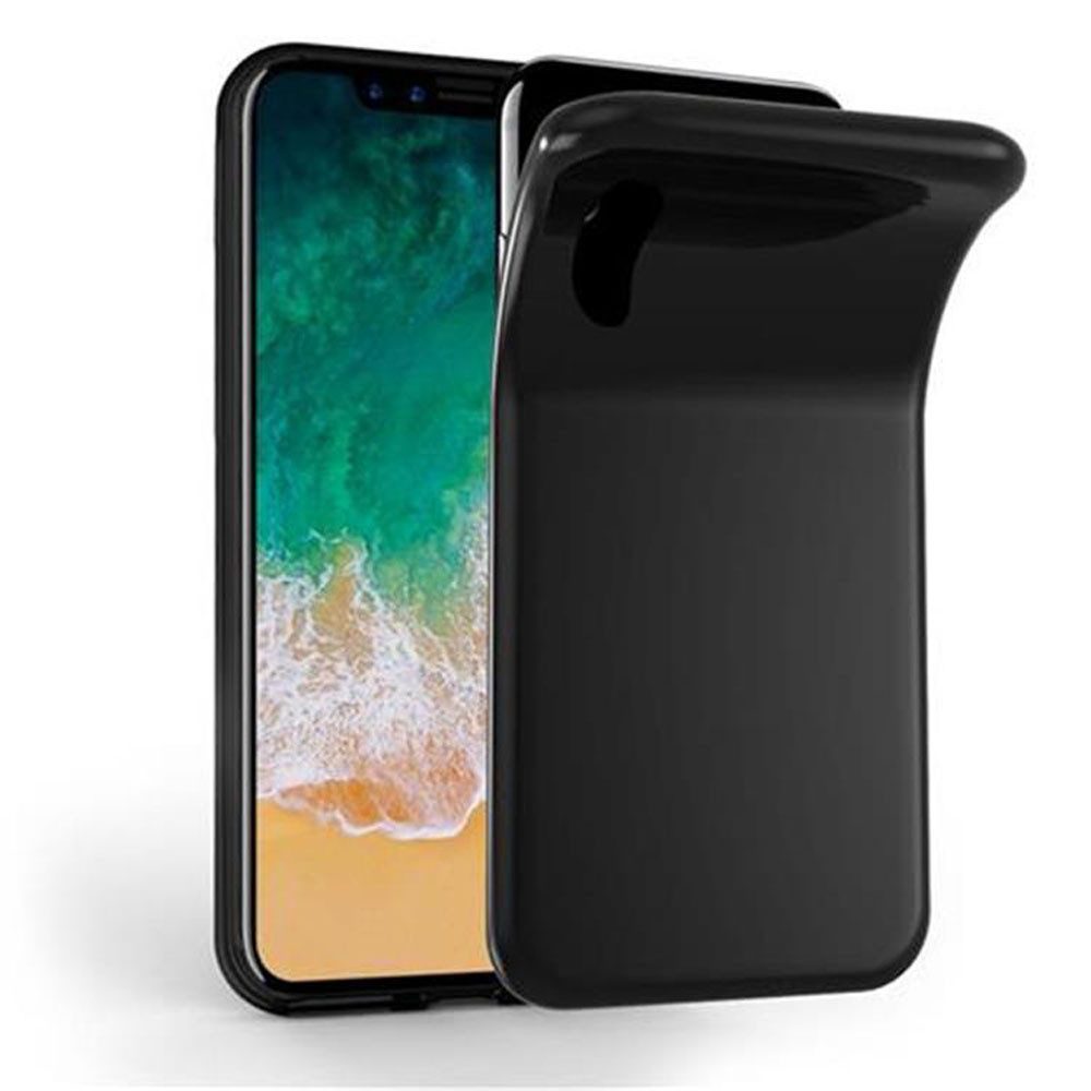 Cadorabo Handyhülle für Apple iPhone X / XS Hülle Transparent Schutzhülle Silikon Apple iPhone X / XS, Hülle TPU Silikon Handy Schutzhülle Slim Transparent Case Cover