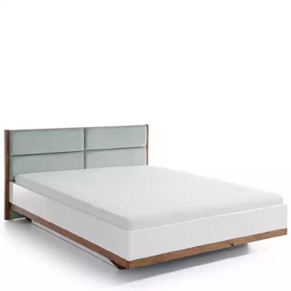 JVmoebel Bett Modern Bett Doppelbetten Luxus Design Schlafzimmer Möbel Holzbett (1-tlg., Nur Bett), Made in Europe