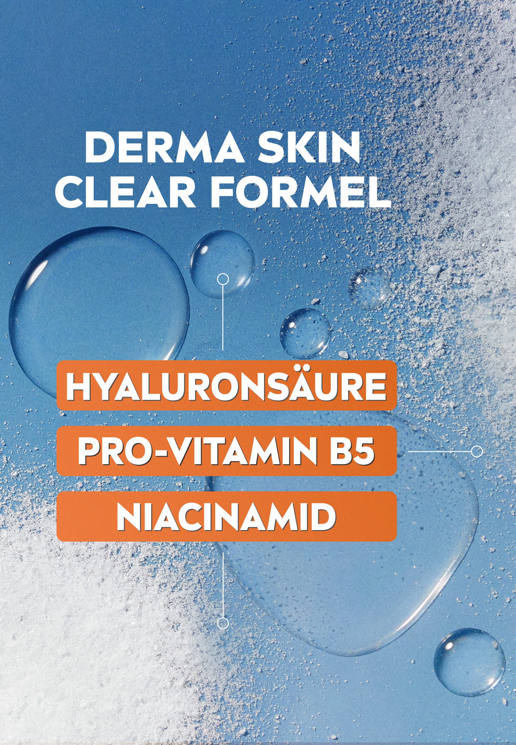 Nivea Gesichtsserum 2 x DERMA SKIN CLEAR Rebalance & Clear Serum 30 ml, 2-tlg.