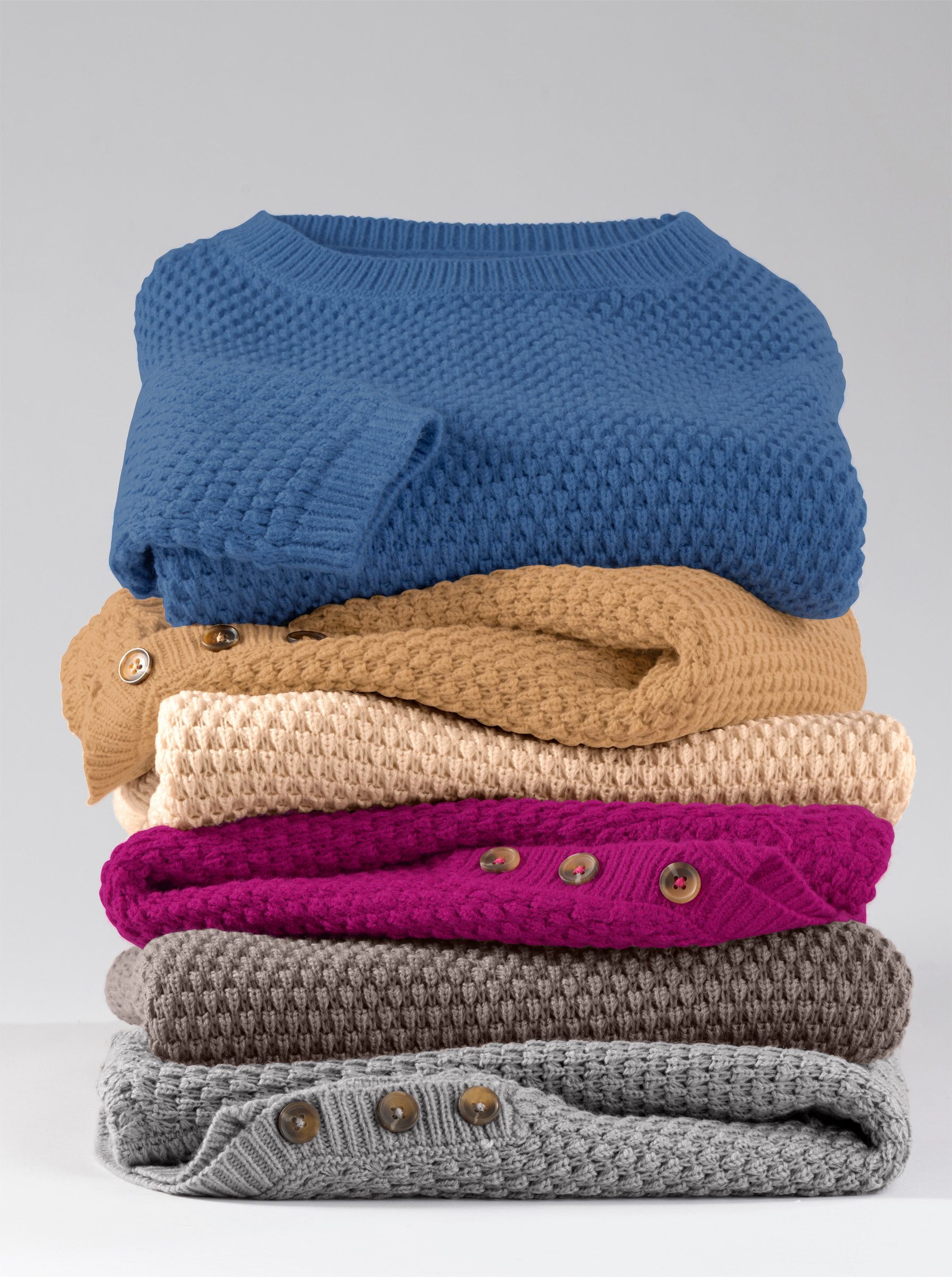 Strickpullover Langarm-Pullover