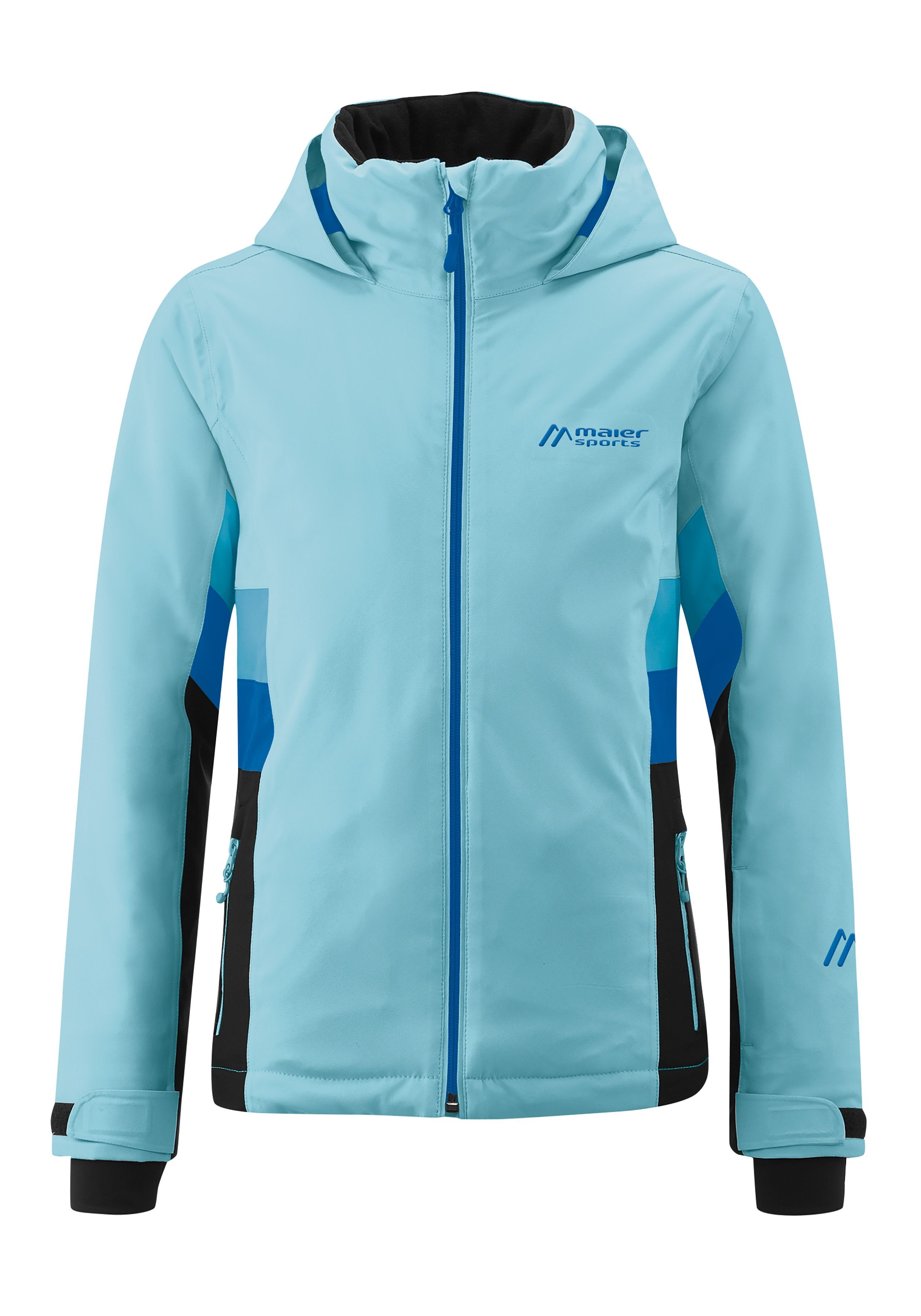 Maier Sports Skijacke Kandry Girls Funktionale dynamischem babyblau Design mit Kinderskijacke