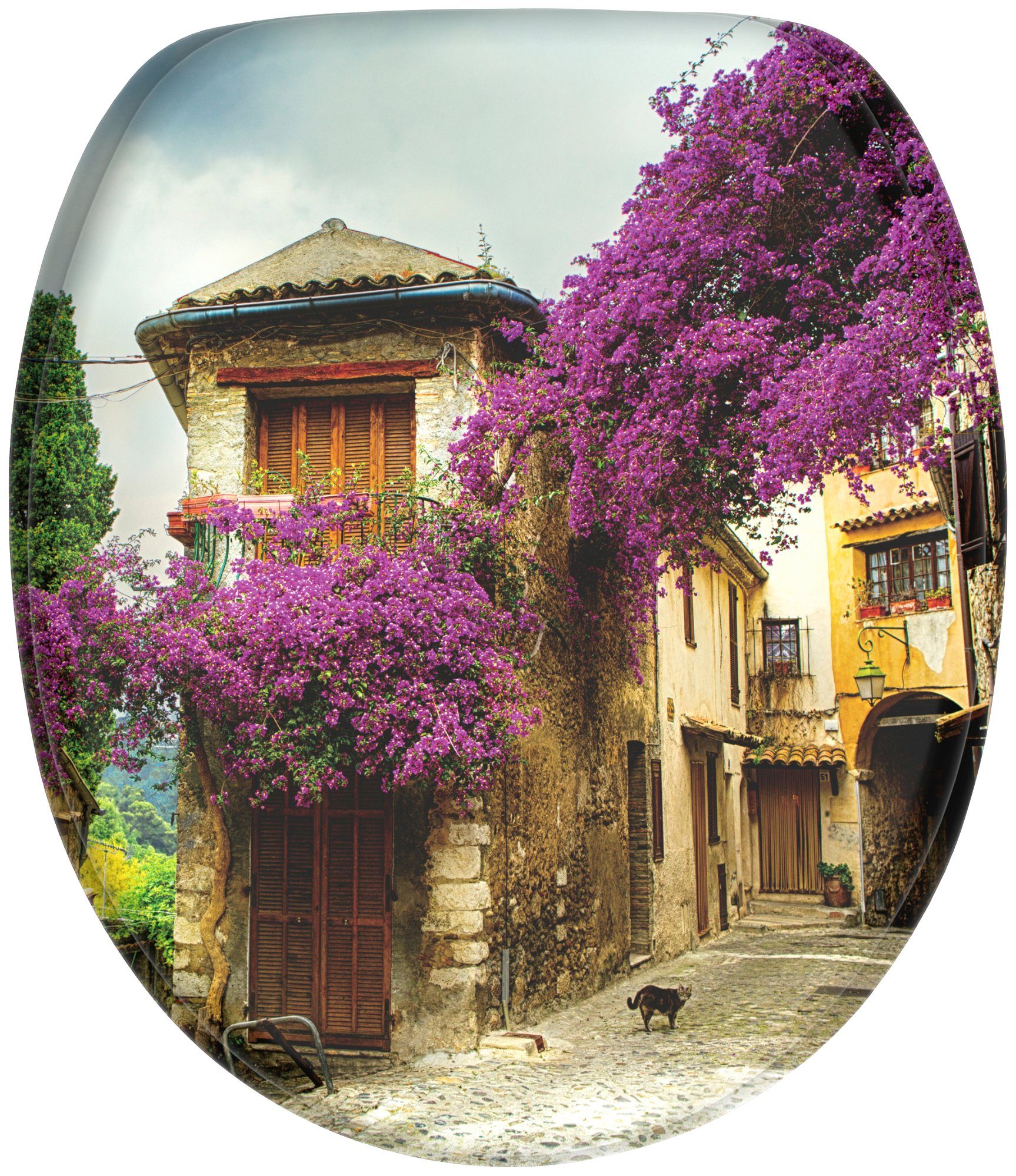 Sanilo WC-Sitz Toskana, mit Absenkautomatik, BxL: 37,7 x 42,0 - 47,0 cm günstig online kaufen