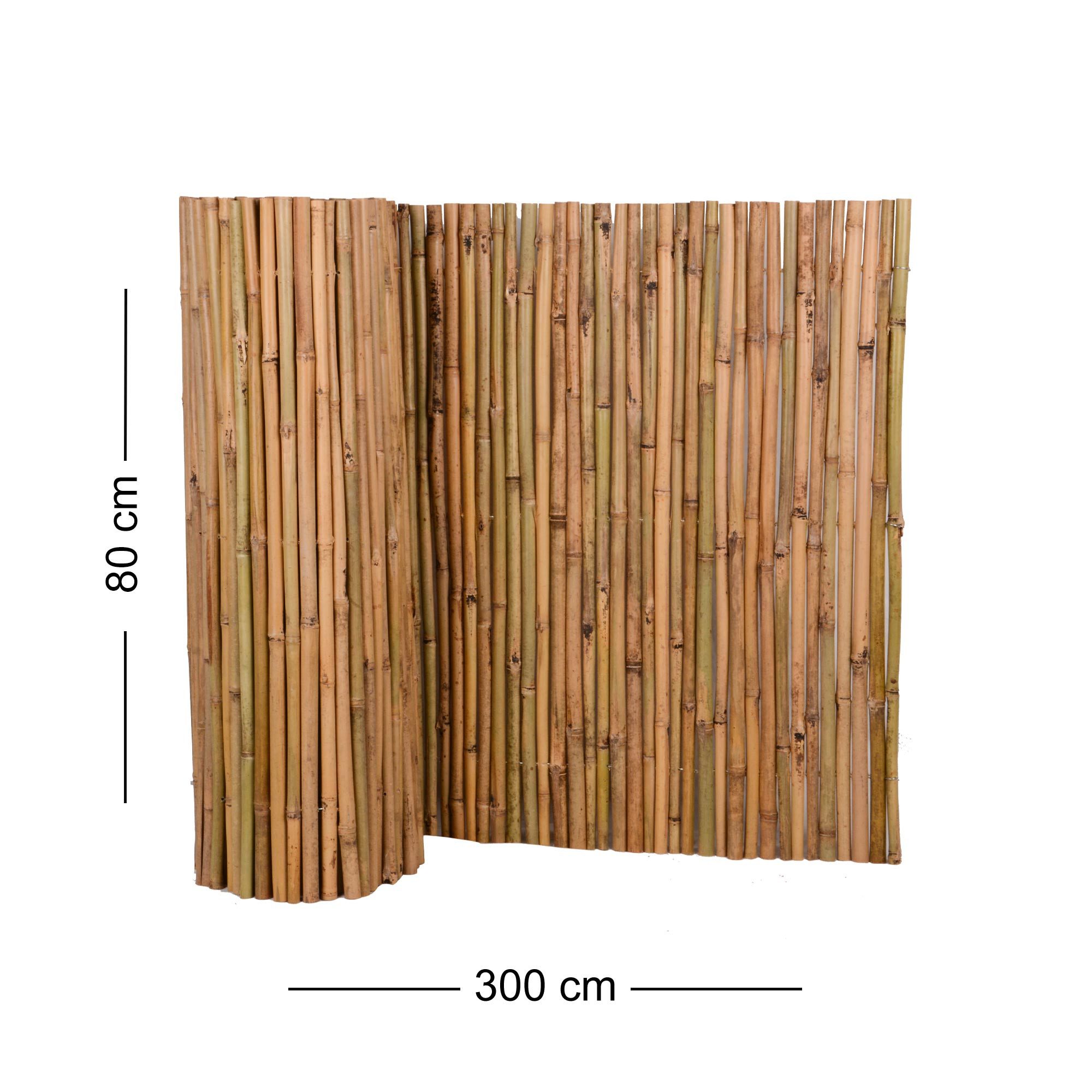 UNUS GARDEN Balkonsichtschutz Sichtschutzmatte Bambus (1-St., verschiedene Größen) Windschutz, natürlicher Sichtschutz, Sichtschutzzaunmatte – Bild 2 von 5