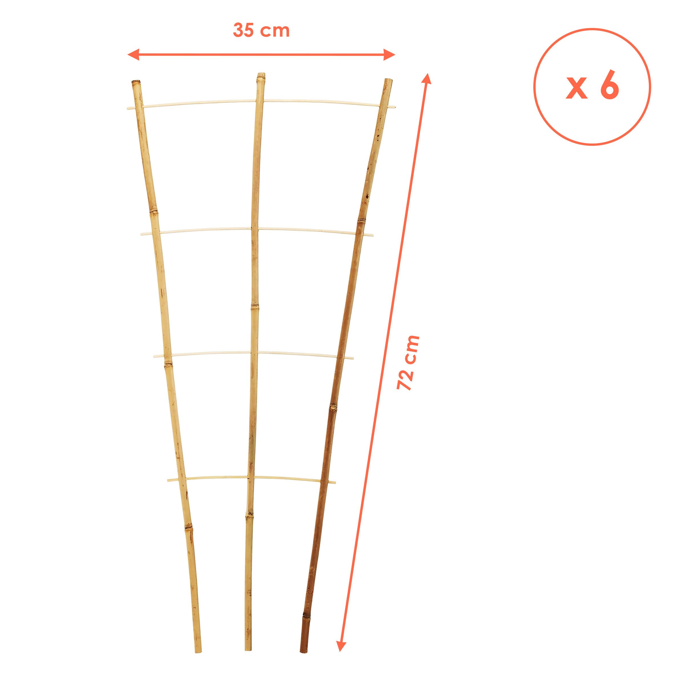 Spetebo Rankgitter Bambus 75 x 35 günstig online kaufen