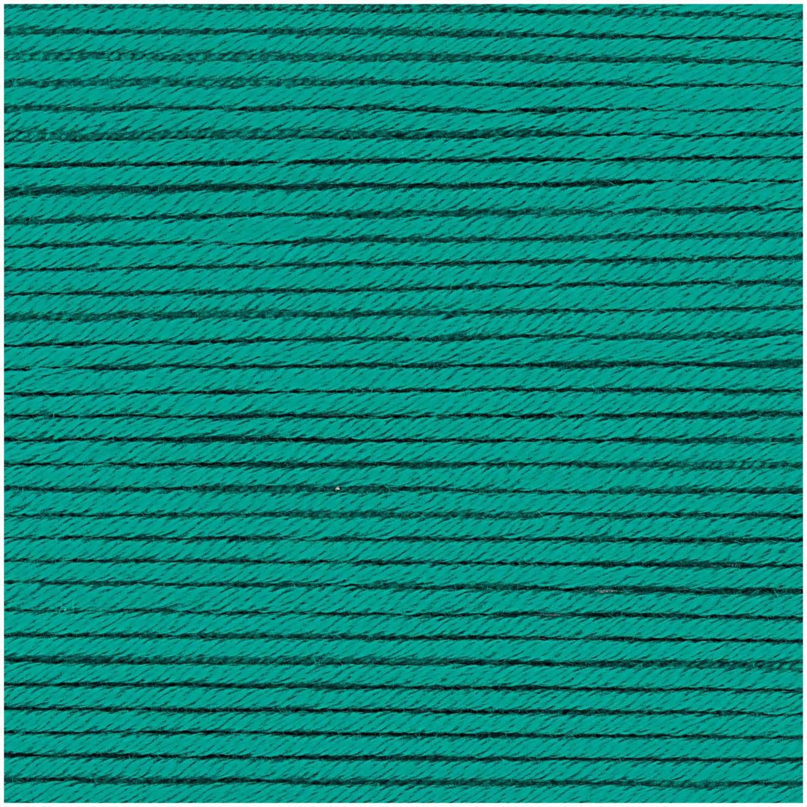 Rico Design Rico Design Essentials Cotton dk Wolle 50g Farbe 67 Dunkelgrün Häkelwolle