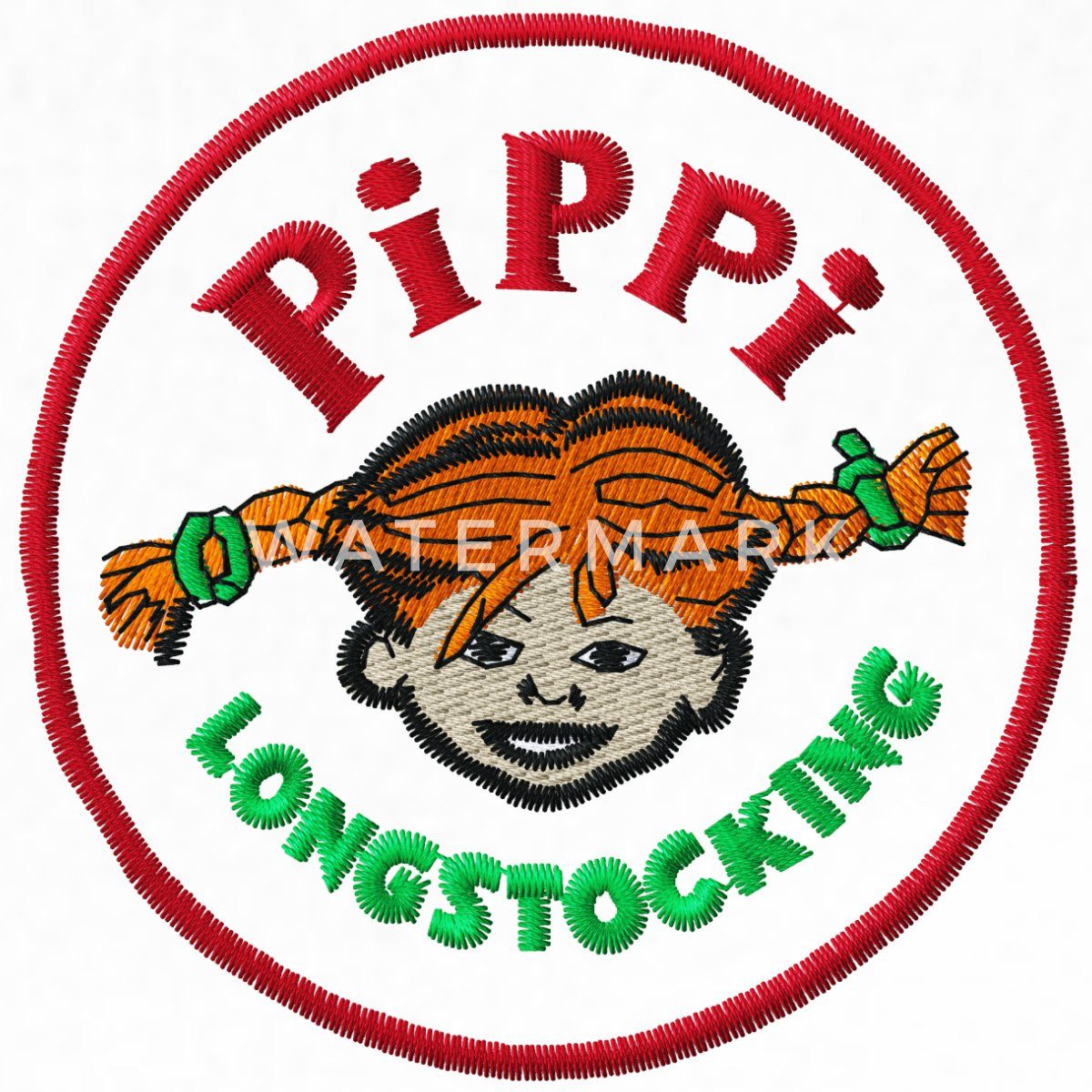 Spreadshirt Hoodie Pippi Langstrumpf Portrait Rundes Logo Damen Premium Hoodie (1-tlg)