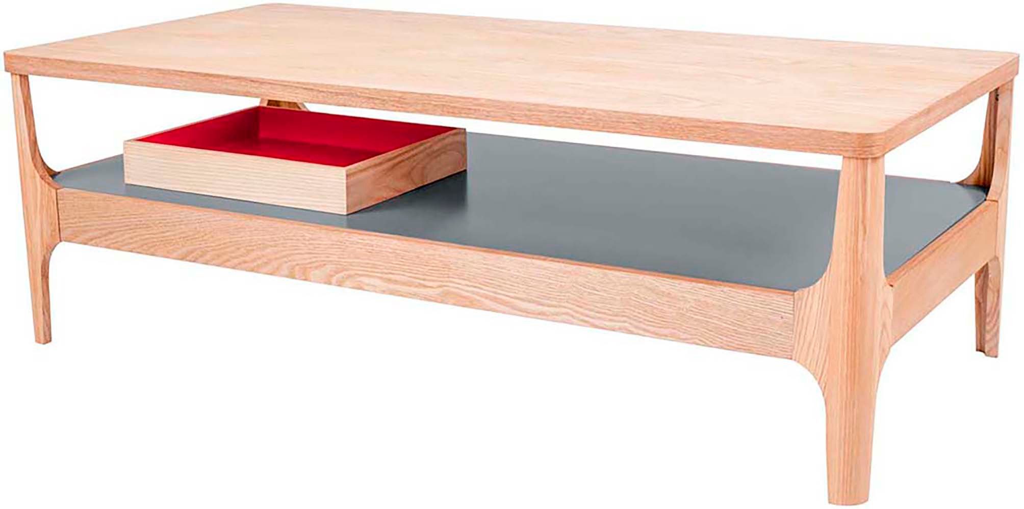 Kayoom Couchtisch Kaffeetisch Addison, Couchtisch, offenes, ausgefallenes Design (1-St), Ausgefallenes Design, Tischbeine aus Massivholz, aus robustem Material