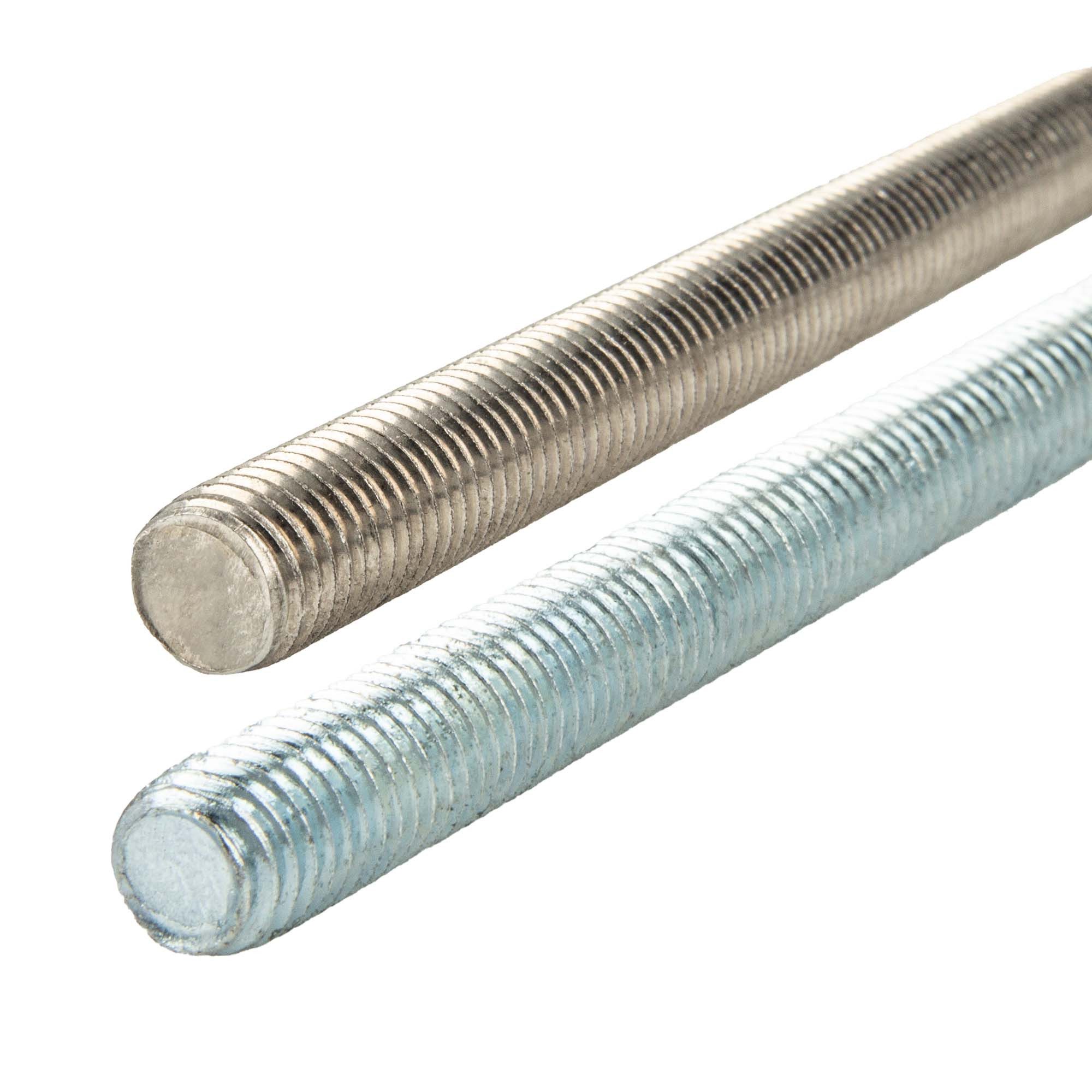 tecuro Gewindestange Gewindestange, Edelstahl & verzinkt - DIN 976 - verschiedene Größen, Edelstahl V2A (AISI 304), M 10 x 1000 mm