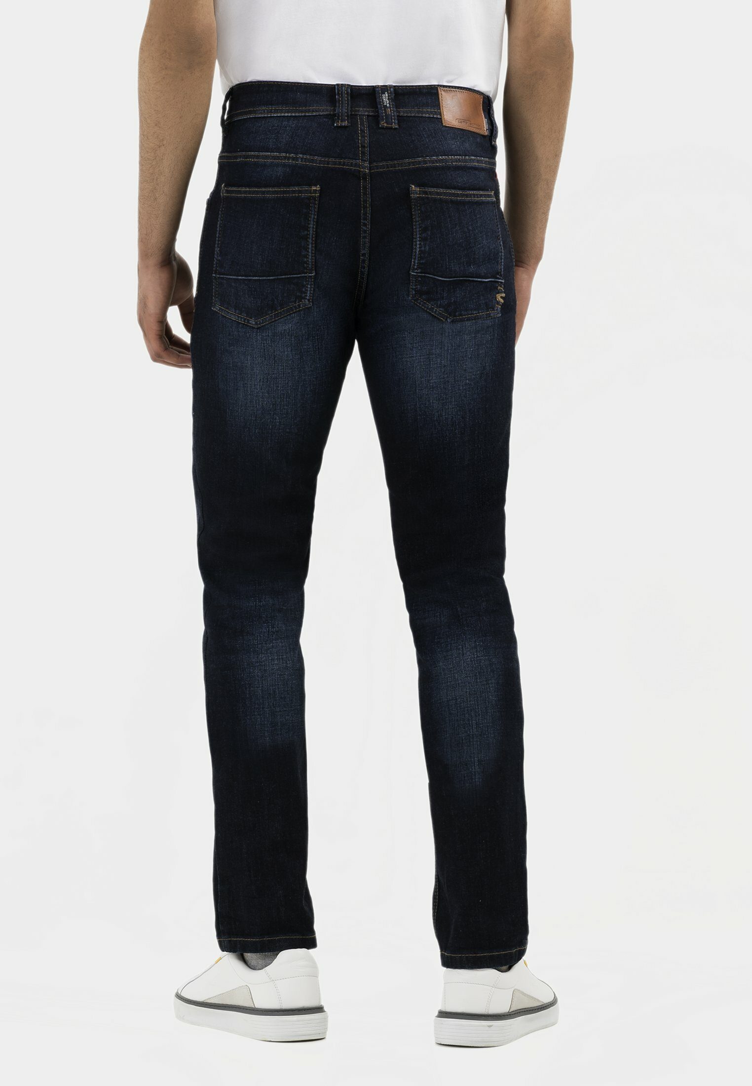 camel active 5-Pocket-Jeans 5-Pocket Jeans aus Baumwolle Regular Fit günstig online kaufen