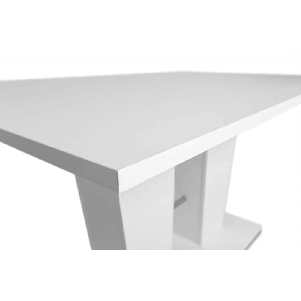 Finori Esstisch cm 001353 weiss ausziehbar cm Tisch ca. auf Auszugtisch 140 Esstisch Breda 180 Esszimmertisch