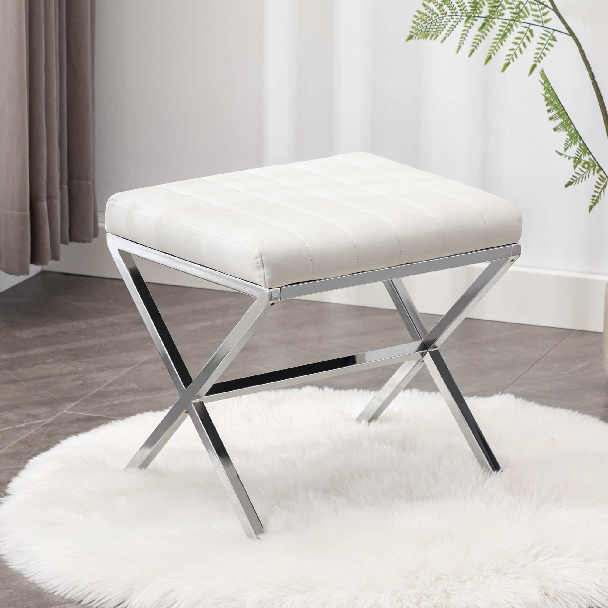 Duhome Hocker (9196A1), Sitzhocker Polsterhocker Fußhocker Gepolstert Hocke günstig online kaufen