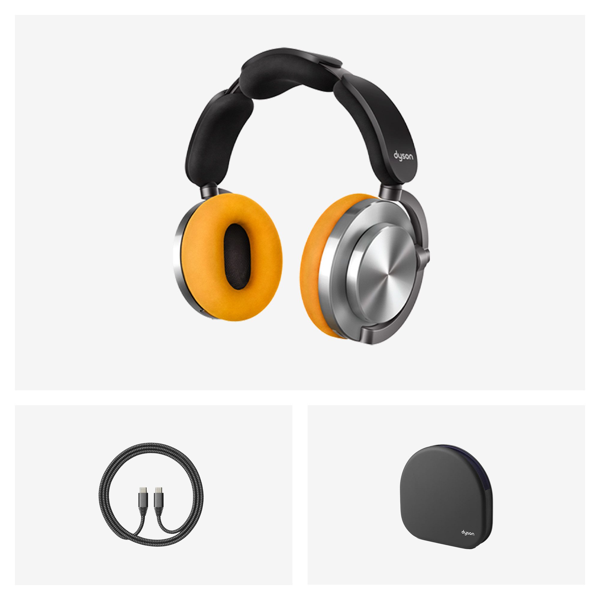 DYSON OnTrac™ Over-Ear-Kopfhörer (Geräuschisolierung, Transparenzmodus, Bluetooth, Integriertes Mikrofon zum telefonieren und Geräuschunterdrückung) – Bild 5 von 5