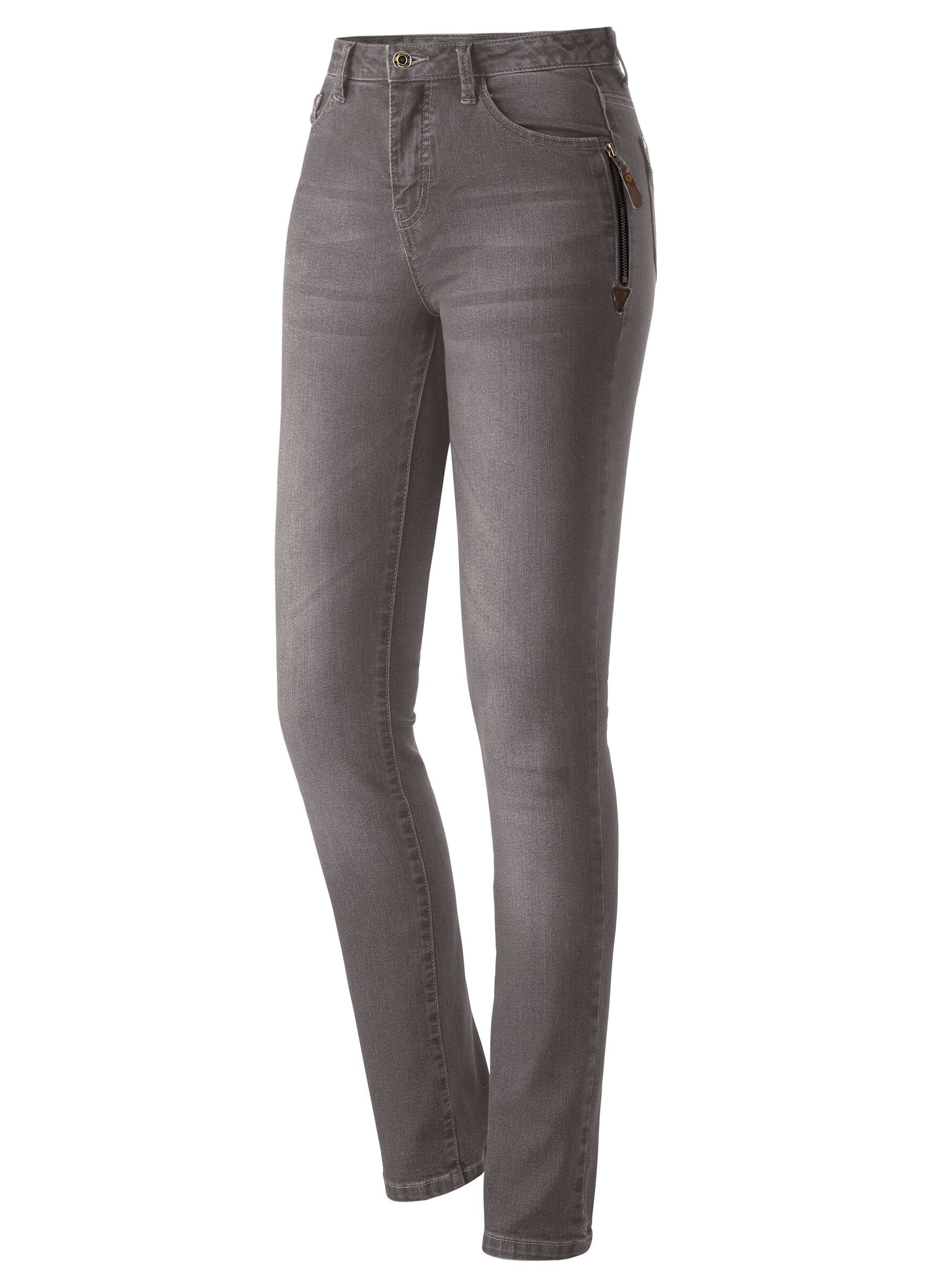 Bequeme Jeans Jeans leicht vertieft