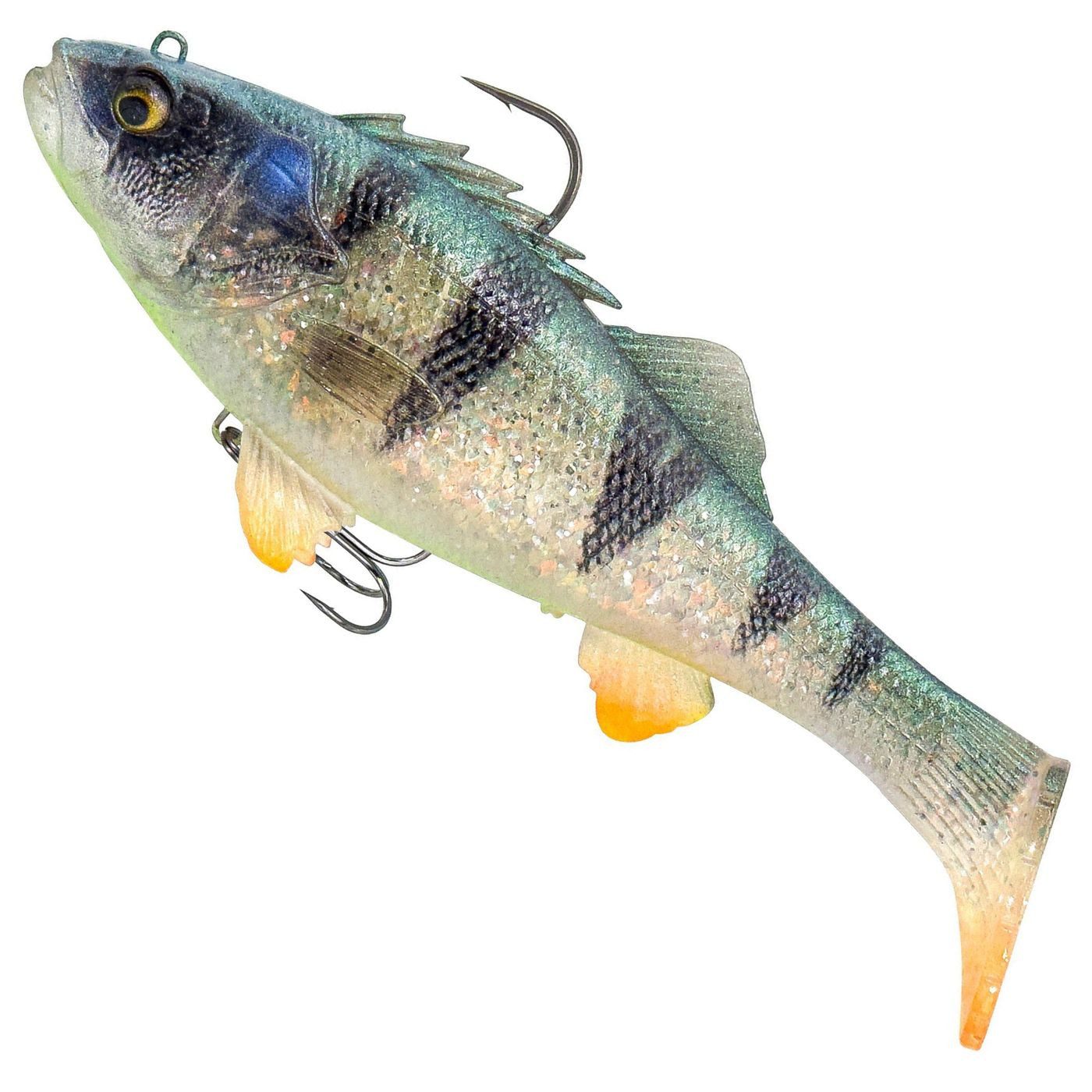 Savage Gear Kunstköder Savage Gear 3D Perch RTF Fs 20cm 137g - 1 montierter Gummifisch