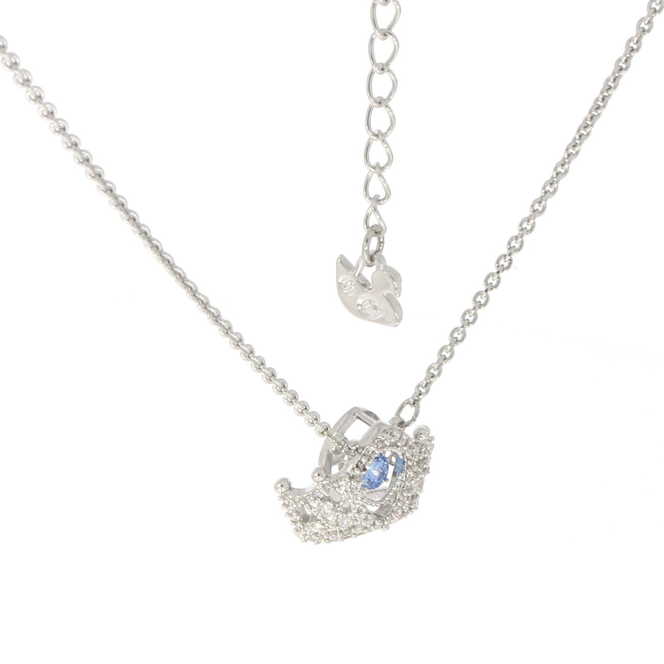 Swarovski Kette mit Anhänger silberfarb...
