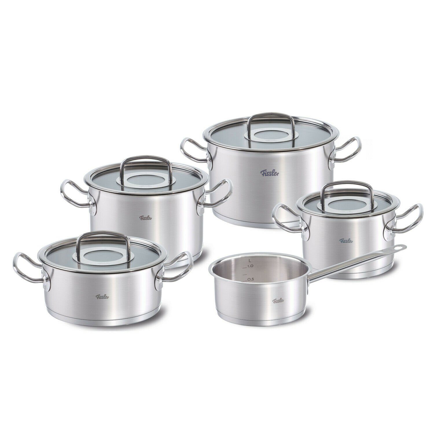 Fissler Topf-Set Original Profi Collection, Edelstahl 18/10 (5-tlg)