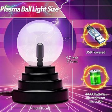autolock Lavalampen Plasmakugel Magische Leucht Ball 3 Zoll