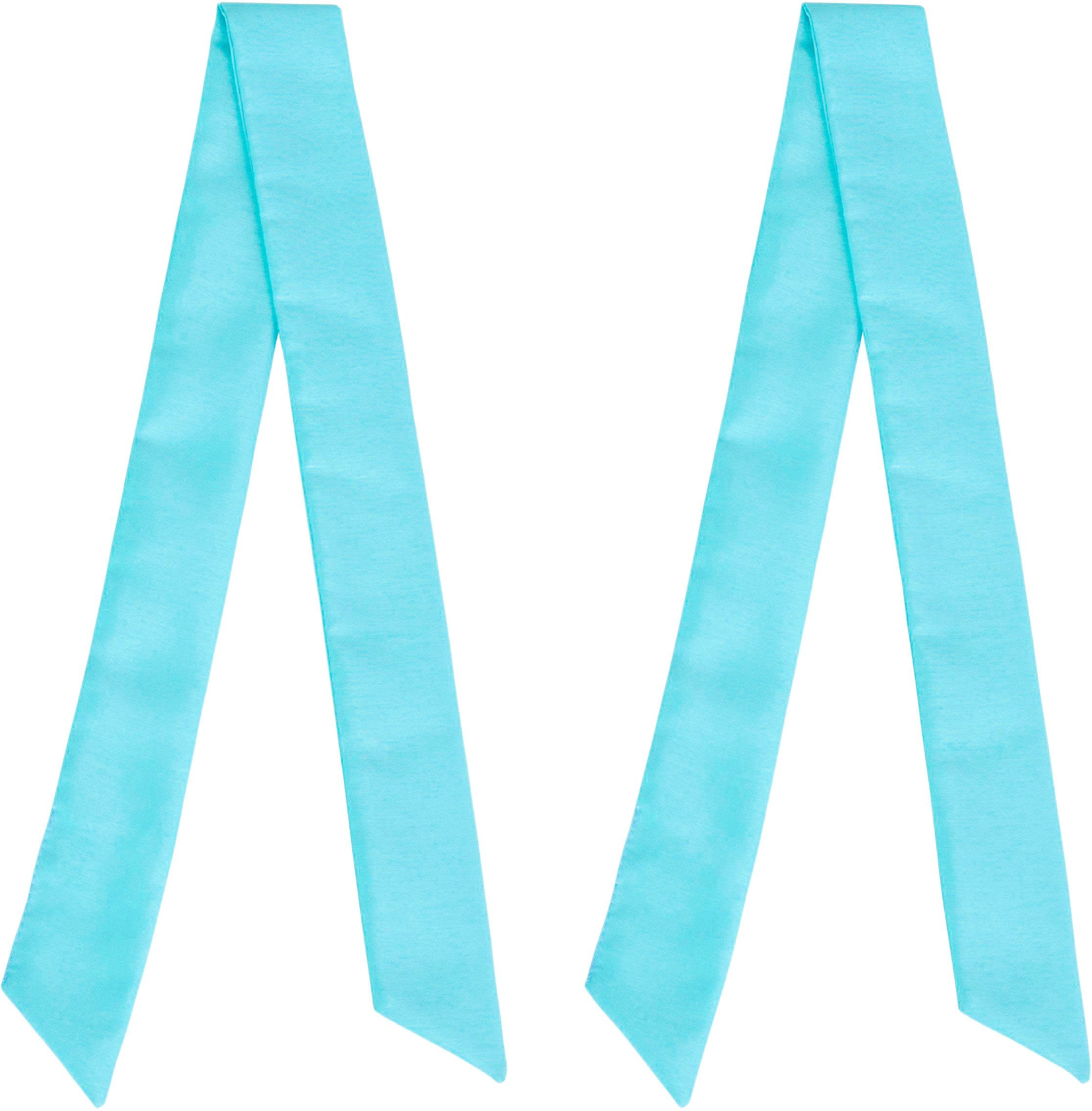 Vorhang MARIA, my Fertiggardine, Seidenoptik, blau Inkl. 2-er Polyester, 2 blickdicht, St), Gardine, (2 Kräuselband Set home, Raffbänder