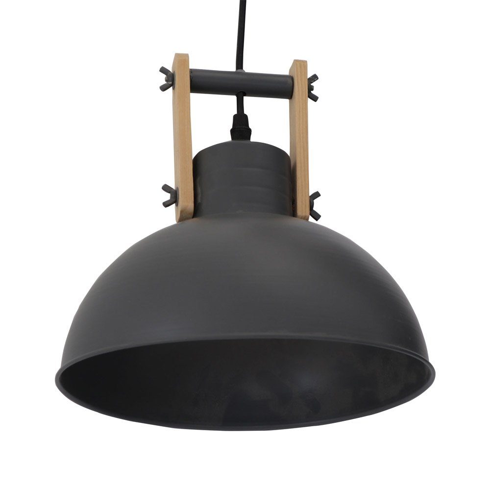 Grafelstein Hängeleuchte Hängelampe SPOTLIGHT dunkelgrau natur Deckenleucht günstig online kaufen