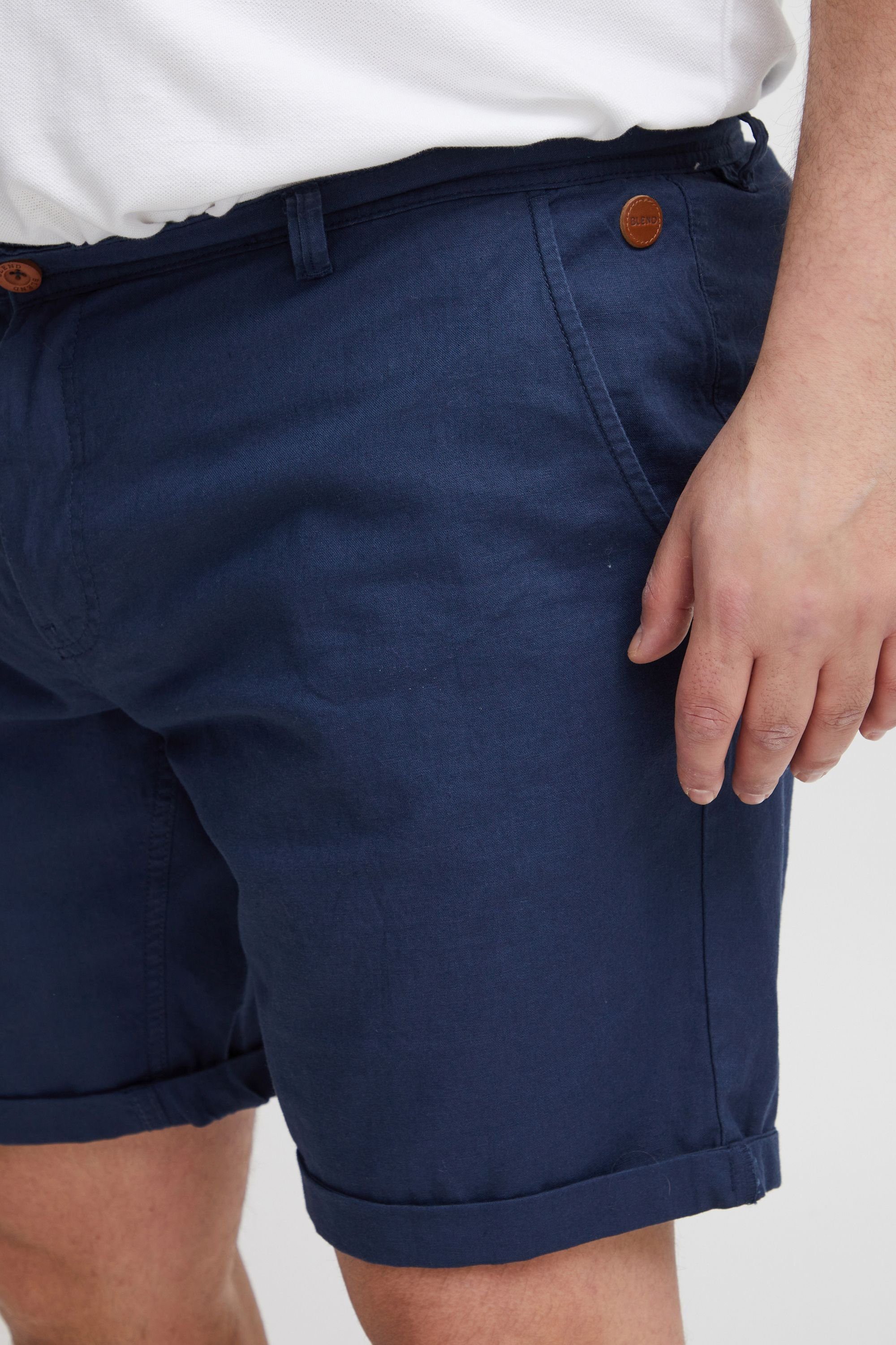 Blend Shorts BHLias Big & Tall Chino Shorts aus Leinenmix in großen Größen