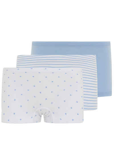 Schiesser Panty 3er Pack Kids Girls 95/5 Organic Cotton (Spar-Set, 3-St) Short Slip - Baumwolle - Atmungsaktiv