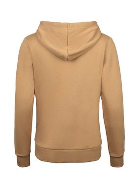 Schietwetter Kapuzenpullover Damen unifarben, mit Kängurutasche