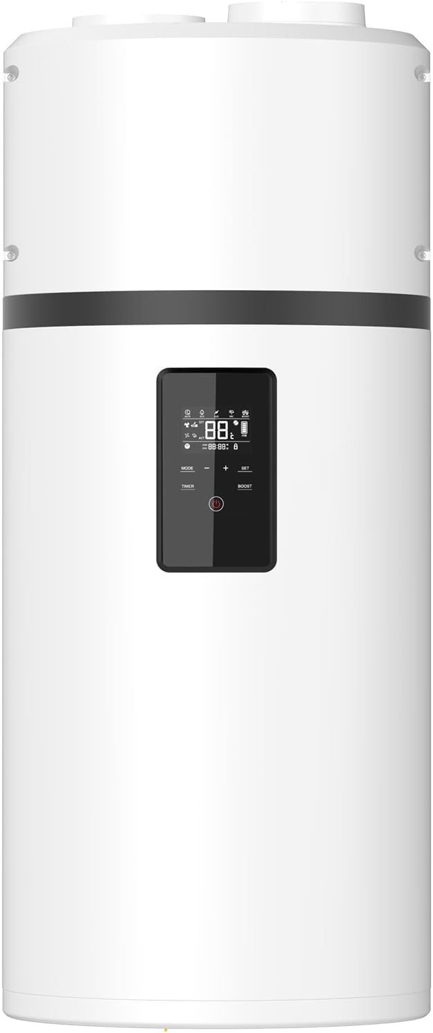 kwikot Luft-Wasser-Wärmepumpe HP110M8-9 (Vertikale Wärmepumpen, Verwendung des Kältemittels R290), Unterstützt WLAN-Konnektivität
