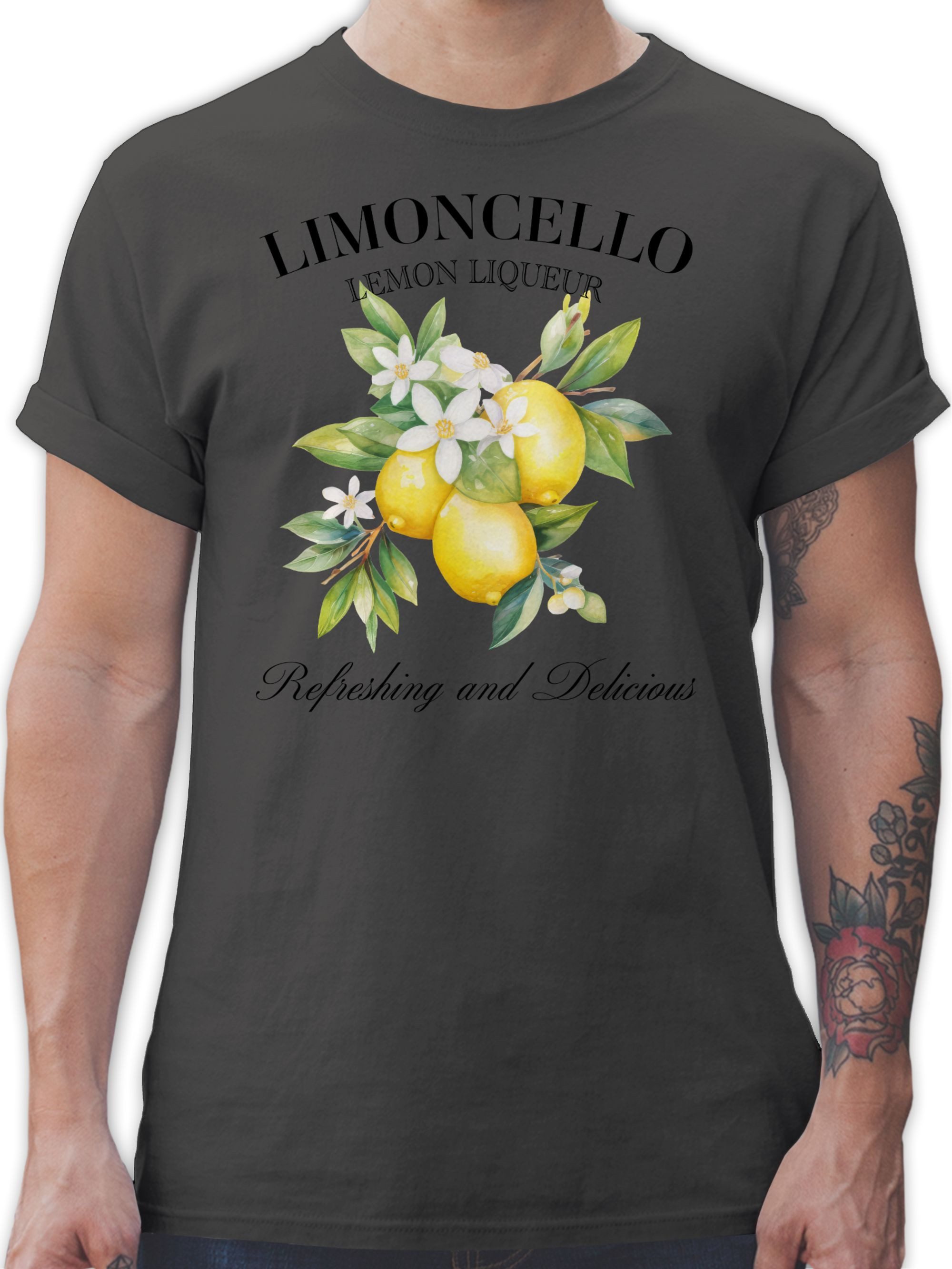 Shirtracer T-Shirt Limoncello Refreshing and Delicious günstig online kaufen